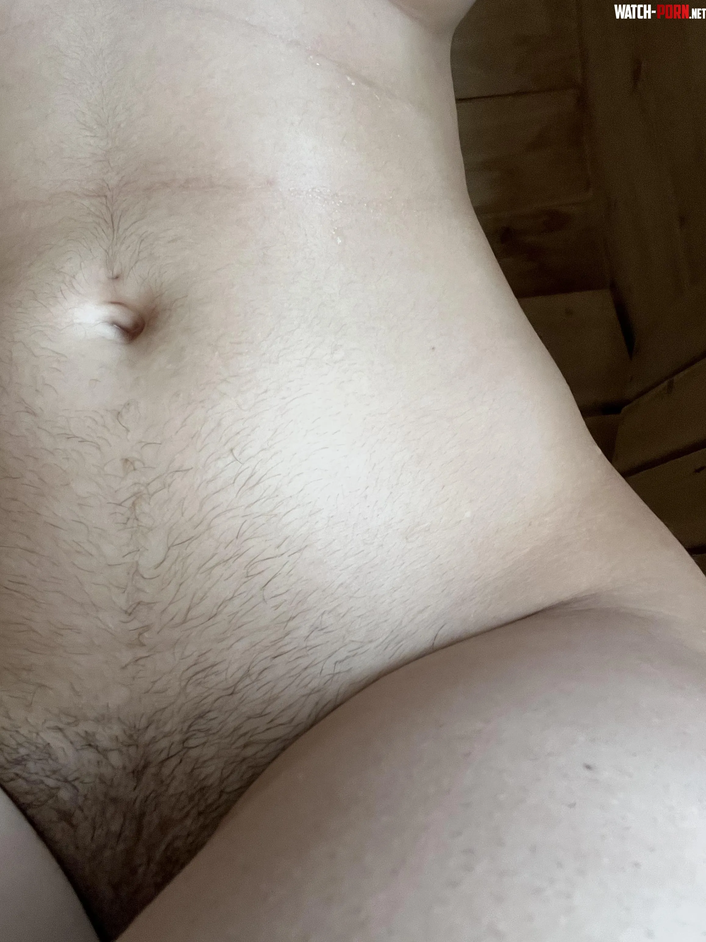 Hairy and sweaty in the sauna by maplesyrup_girl