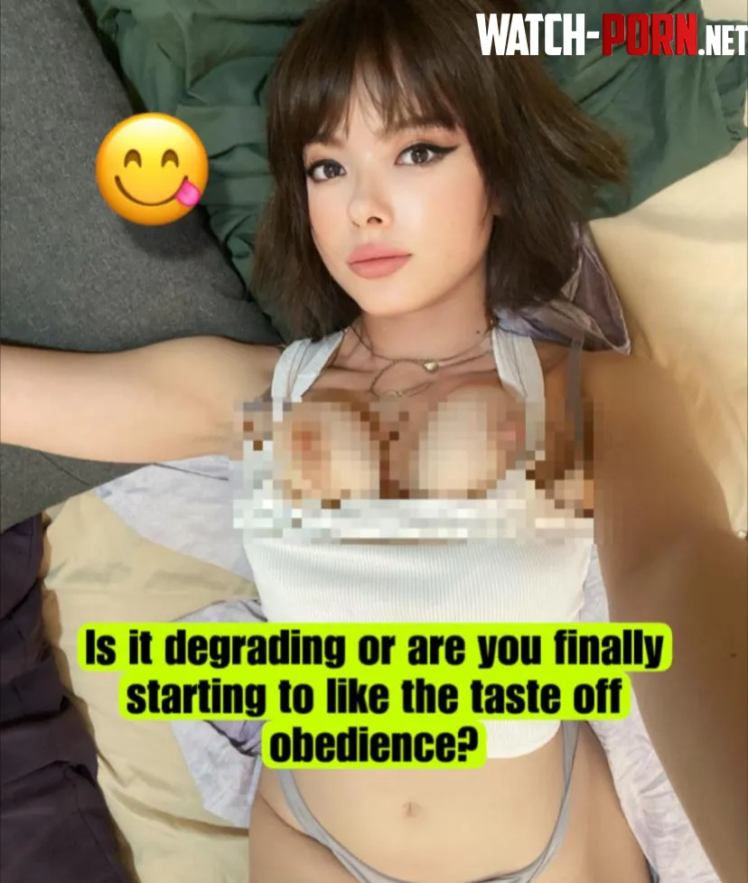 Are you starting to like the taste of obedience? [oc] by Missmaudedoll