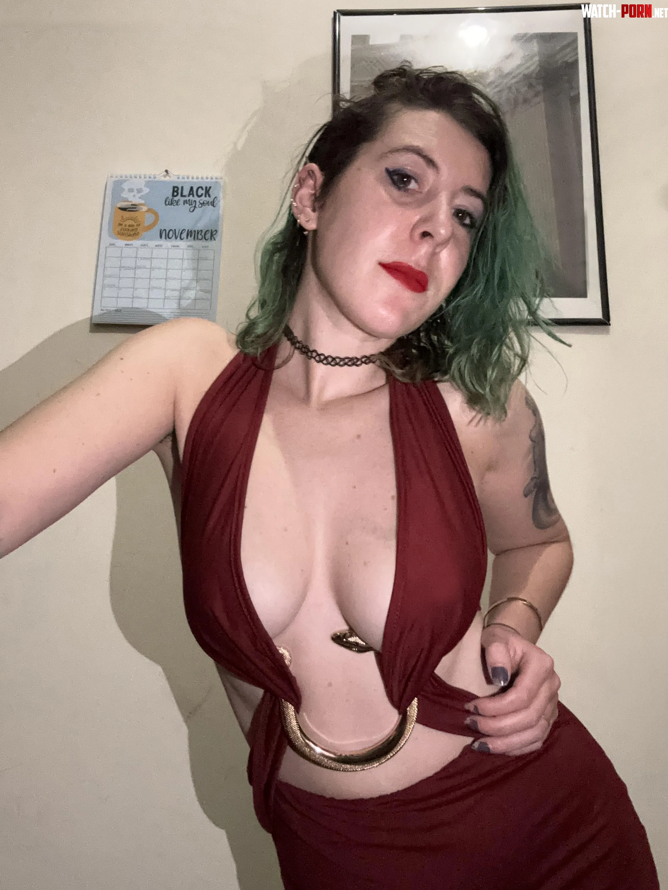 Love a dress with cutouts by sirenskiss3