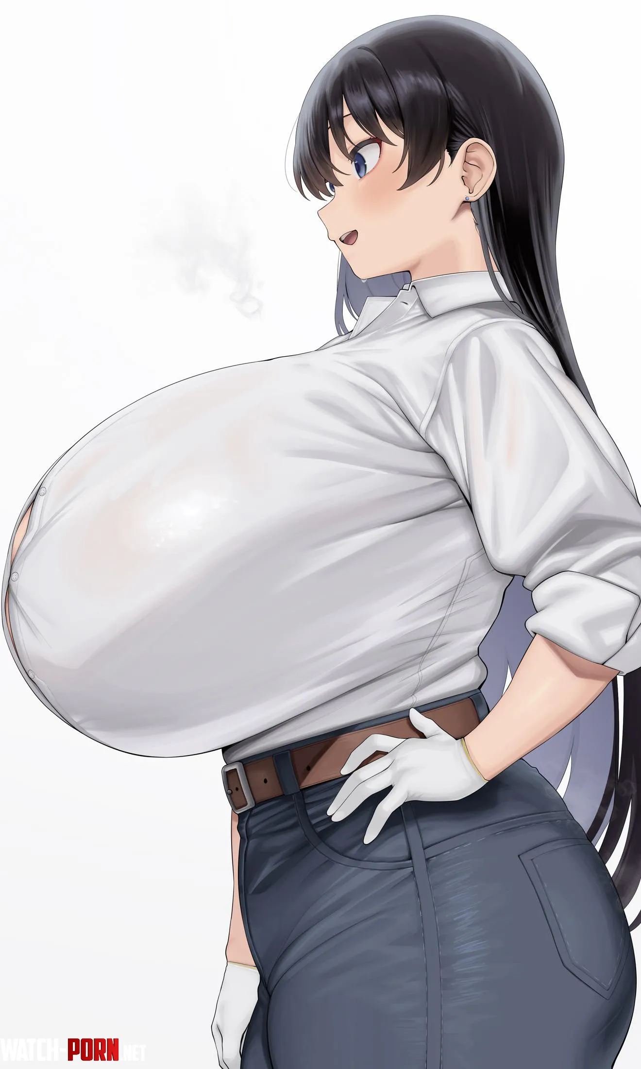 Busty office assistant~ (chomikuplus) by Peep-CEO