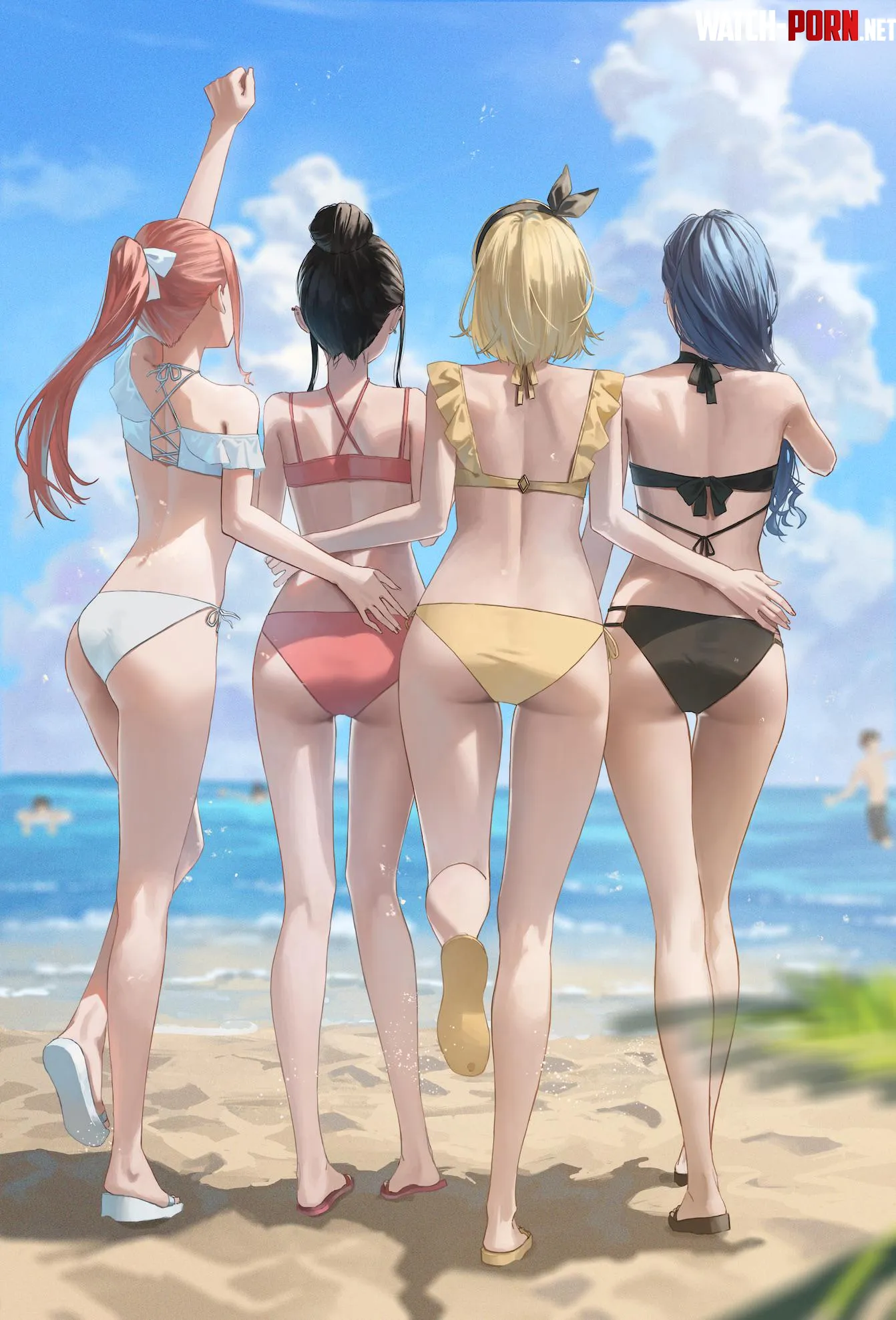 Beauties on the beach by rolandaurys