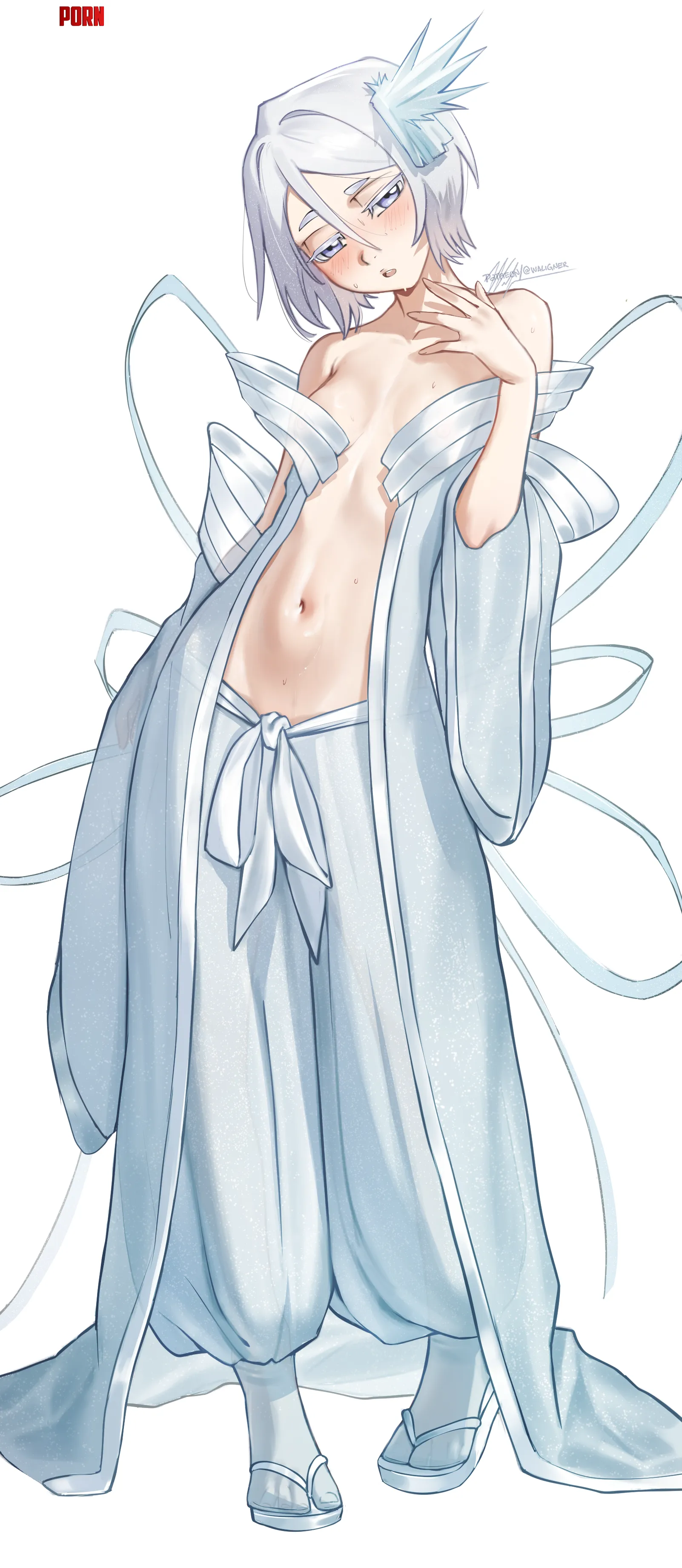 Rukia Bankai (@waligner) by Waligner