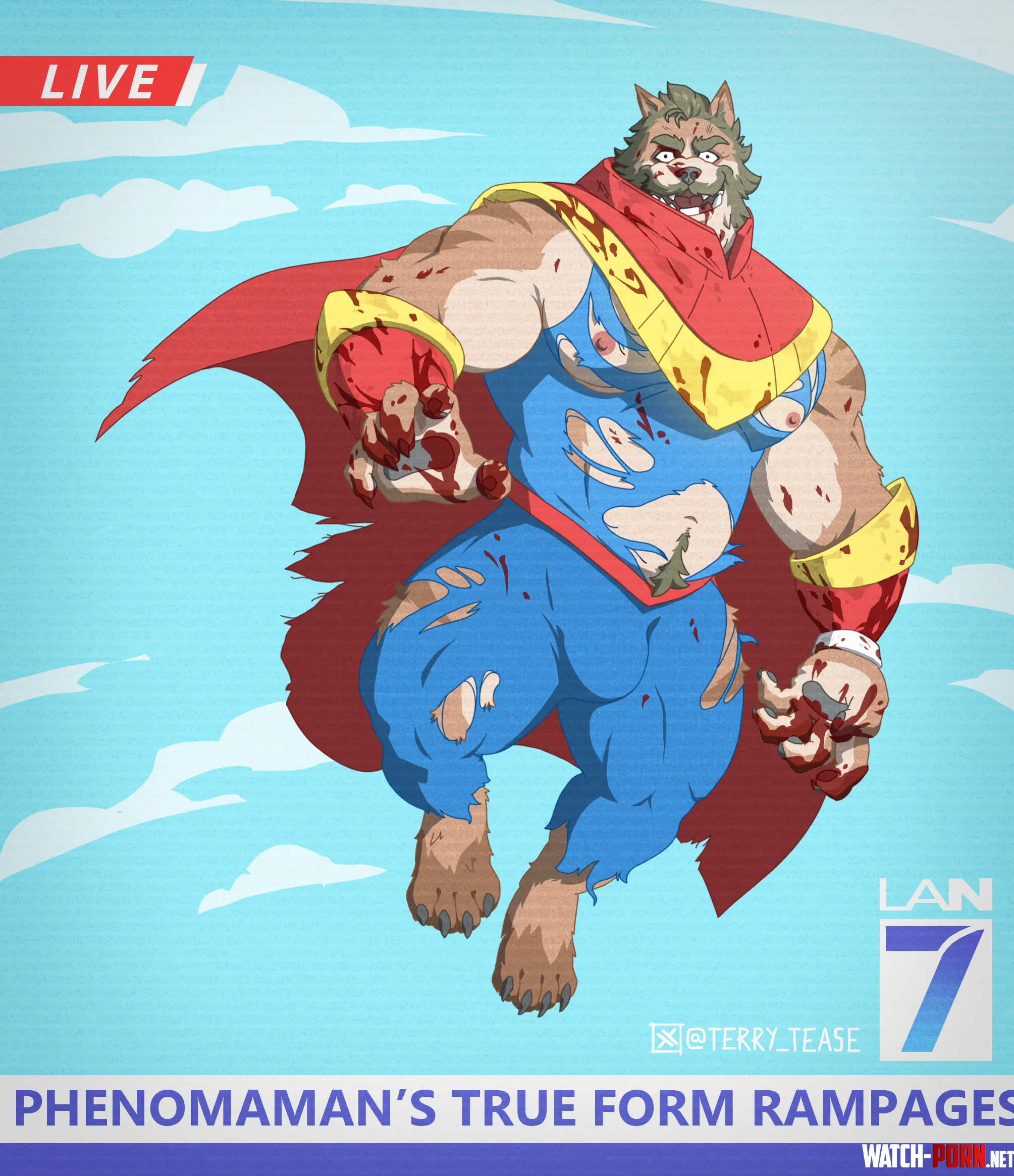 Phenomaman's True Form - Artist: me (@Terry_Tease) by Rody794