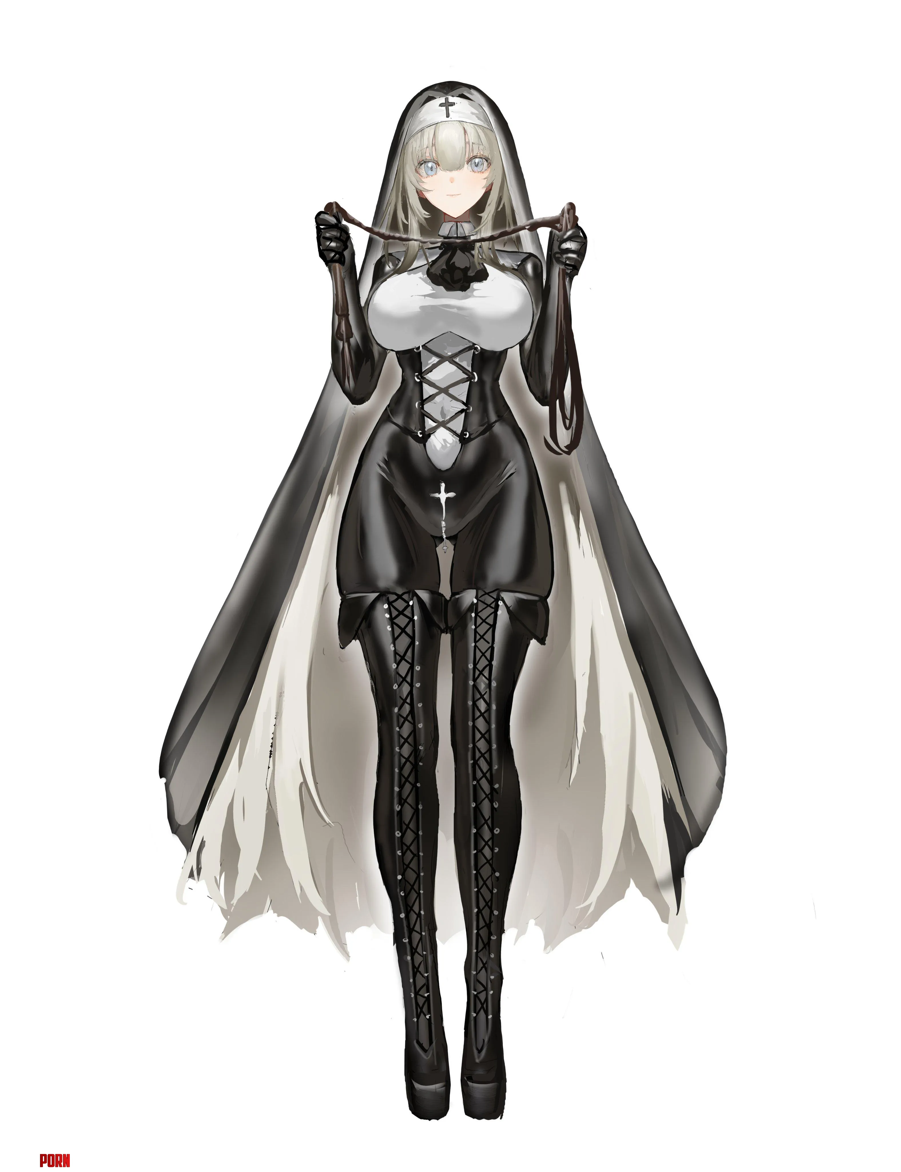 Dominatrix Nun by WoolsonDaSheep