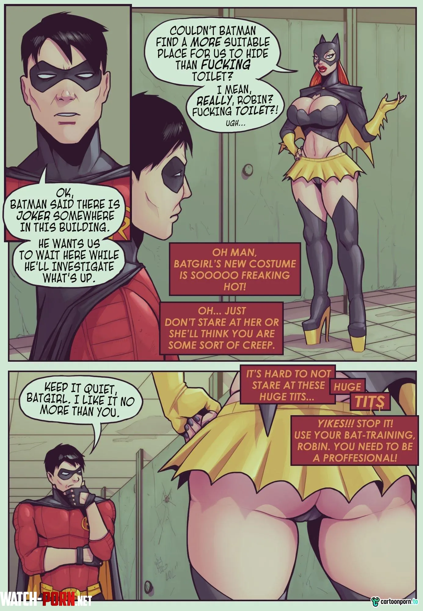 Ruined Gotham ' Batgirl Loves Robin (Batman) [DevilHS] Part 2 by StewartWrightQ1Pj