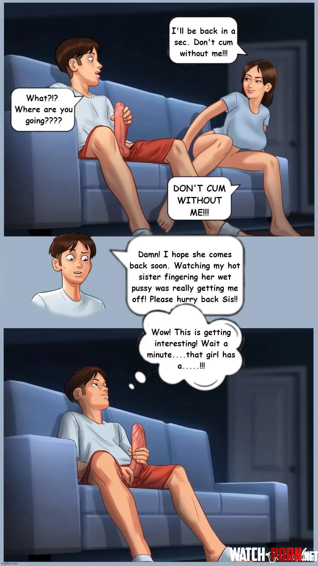 A Quiet Night on the Couch (Summertime Saga) Part 6 by StewartWrightQ1Pj
