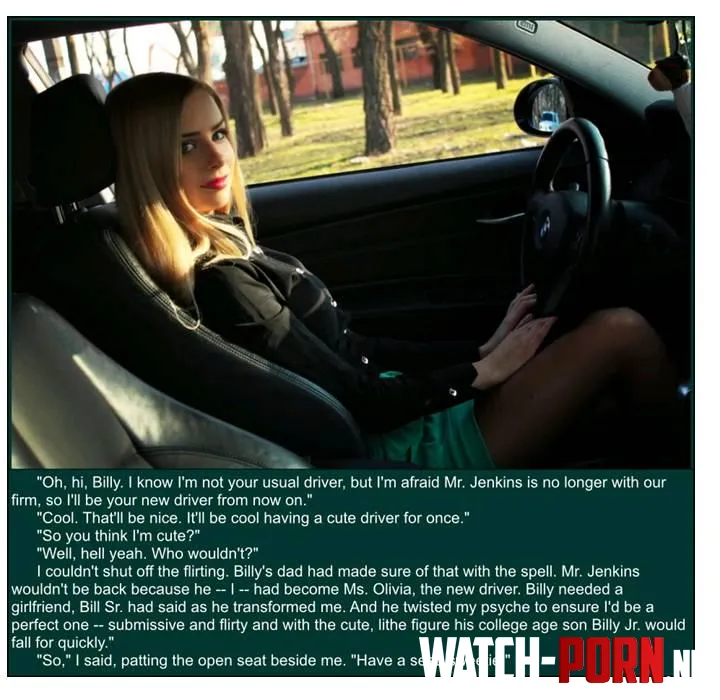 New Caption! Not Your Usual Driver by AskedForTheMid0129