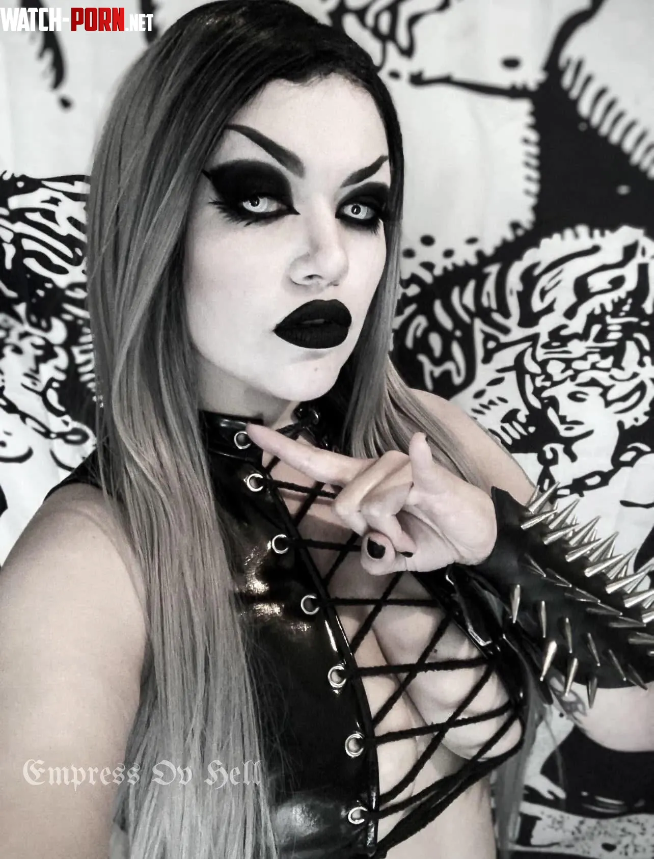 When you’re Black Metal af but also Goth. by EmpressOvHell
