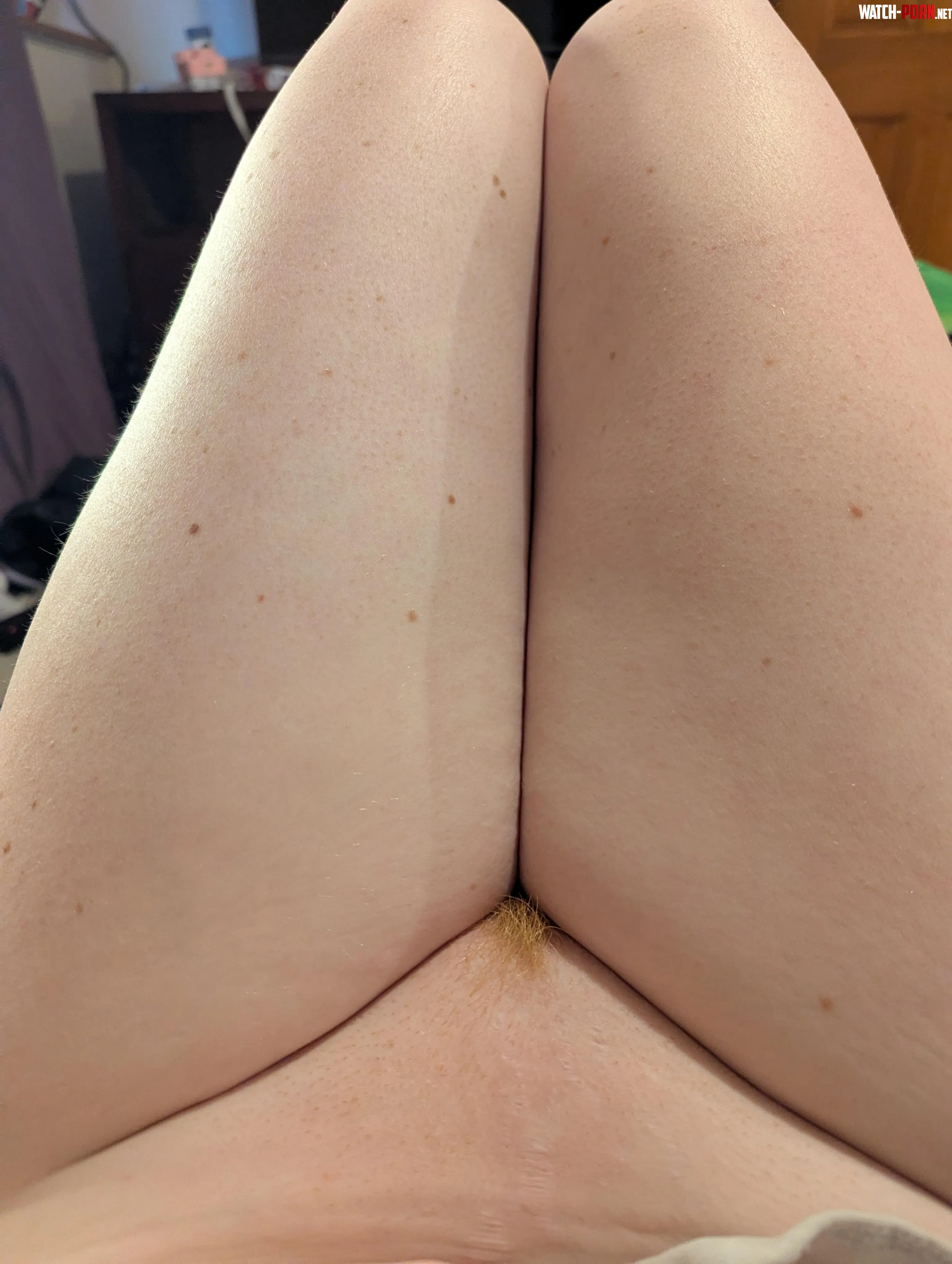 I like keeping my mound free by SweetRedRuby_