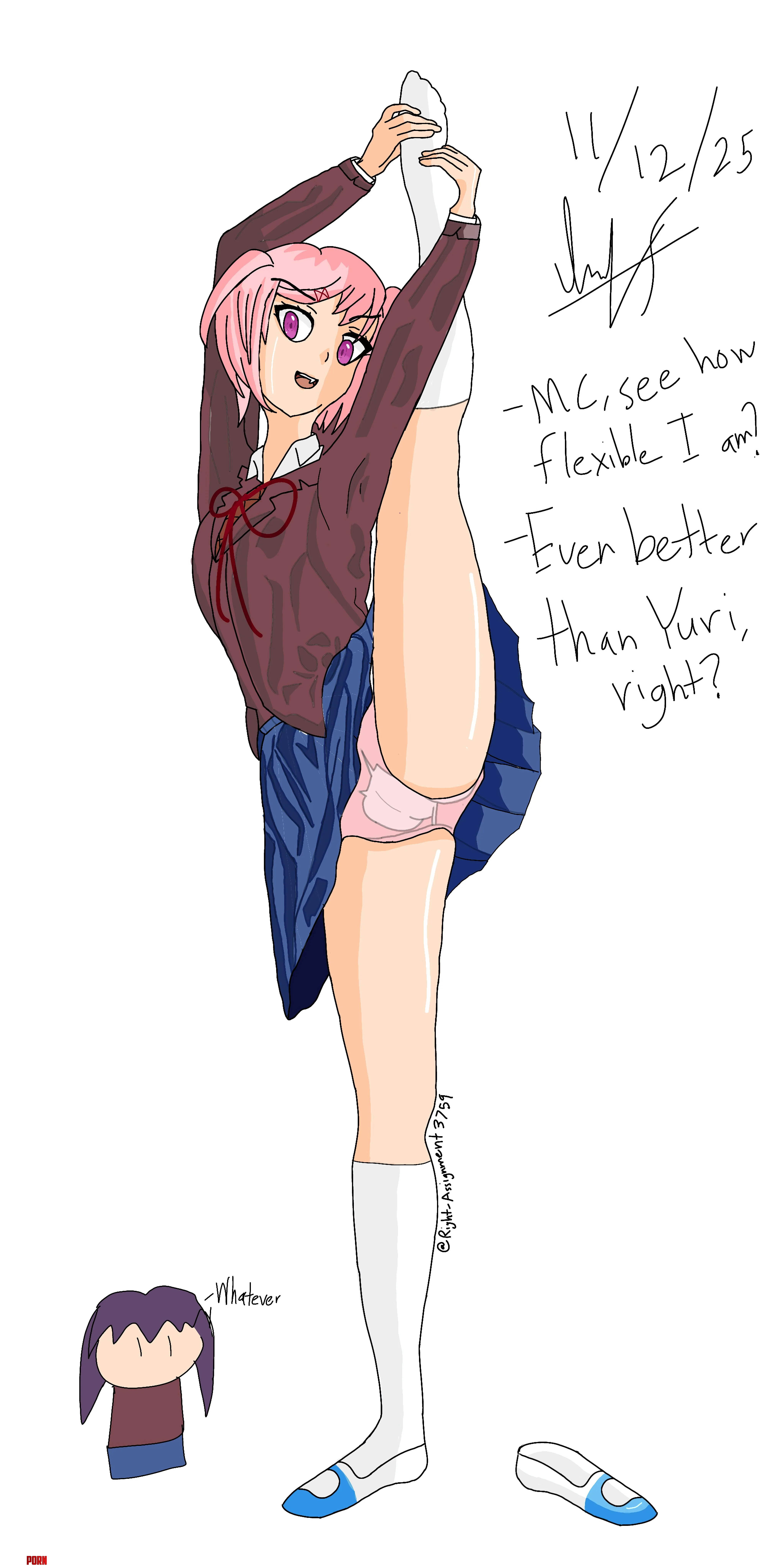 Natsuki Split by me by Right-Assignment3759