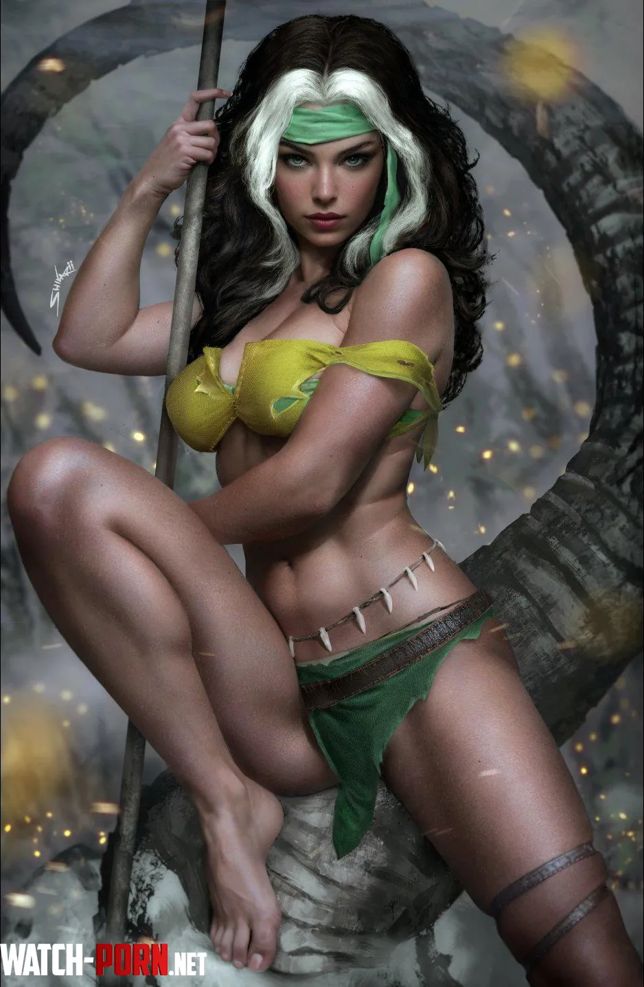 Savage Land Rogue (Shikarii) [Marvel] by EroMestre