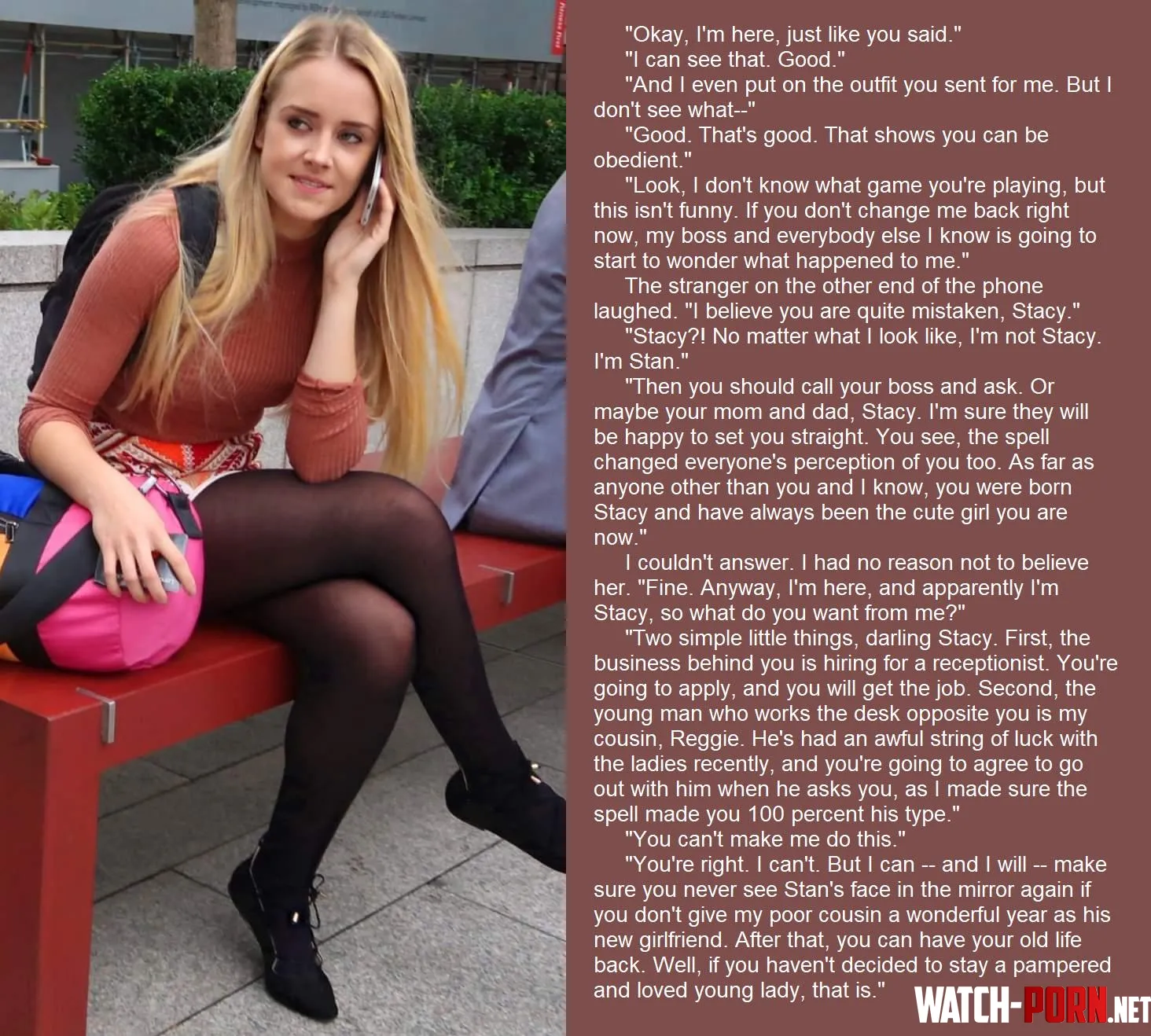 New Caption! Okay, I'm Here by AskedForTheMid0129