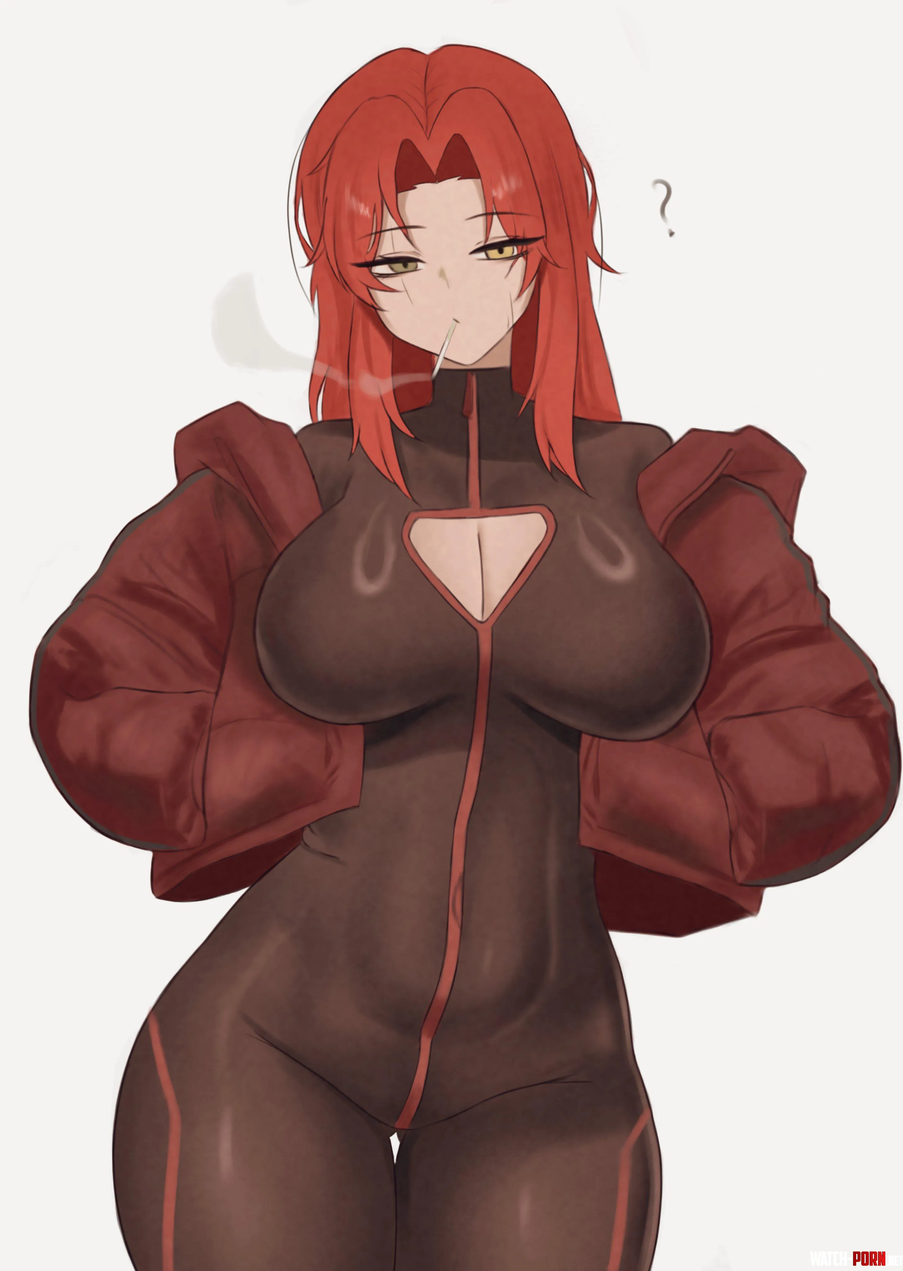 Smokin Redhead by WoolsonDaSheep