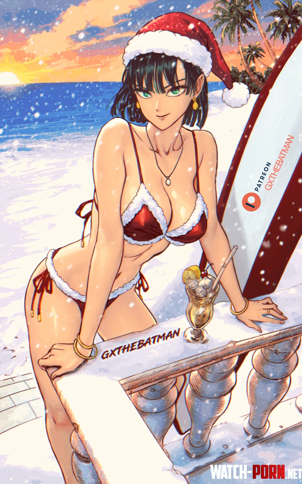 Fubuki from Vol. 34 - Christmas Version [One Punch Man] by GxTheBatmanYouTube