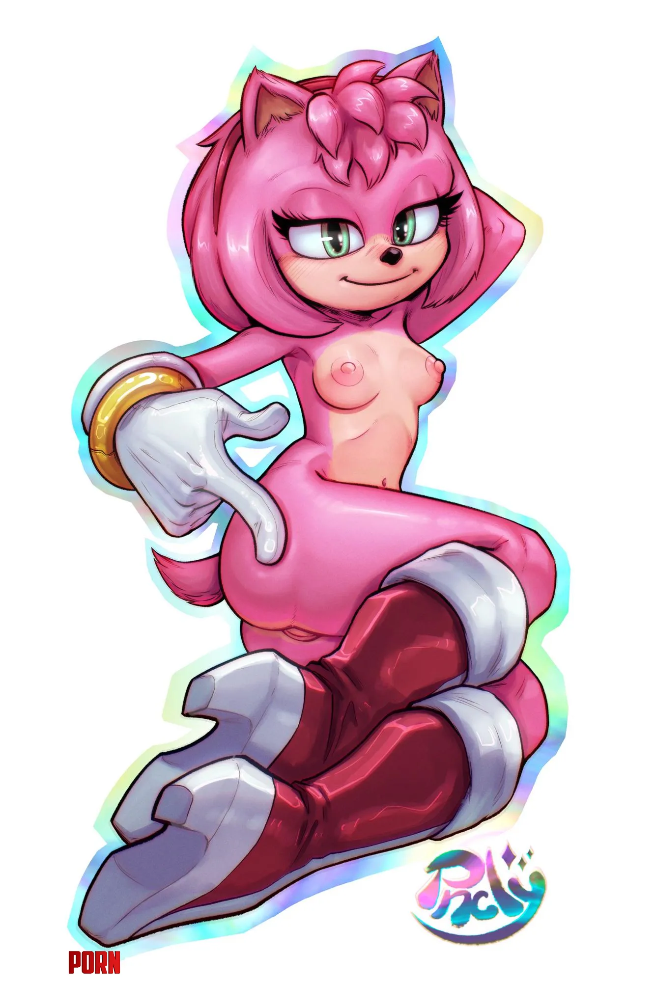 Amy and her perky tits (phenecly) by gremlincock123