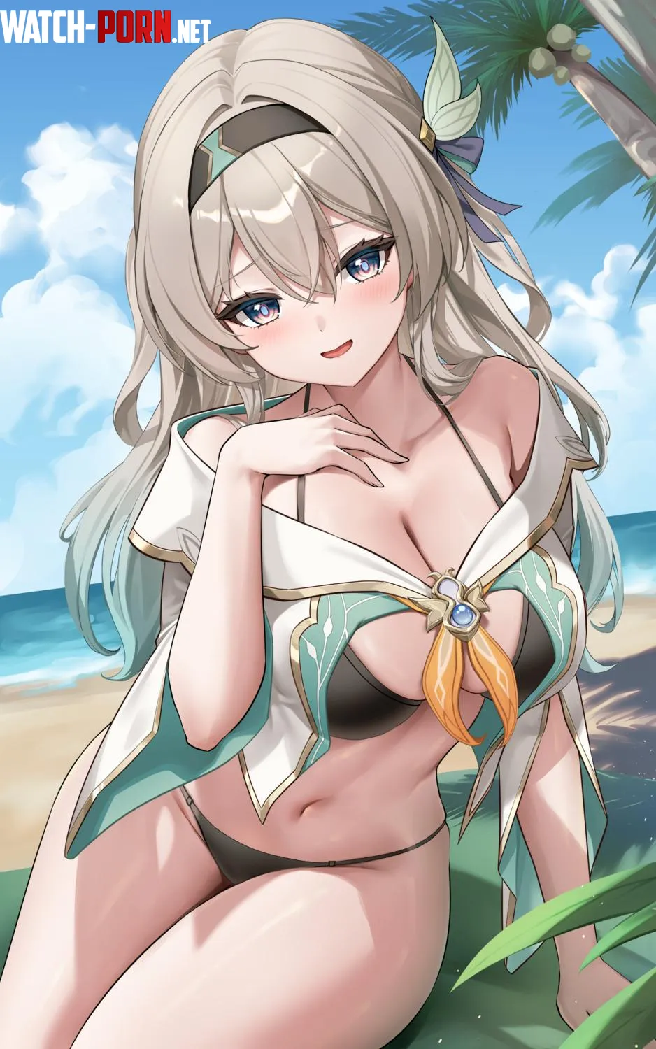 Beautiful Firefly on an Island [honkai: star rail] by RainDMask