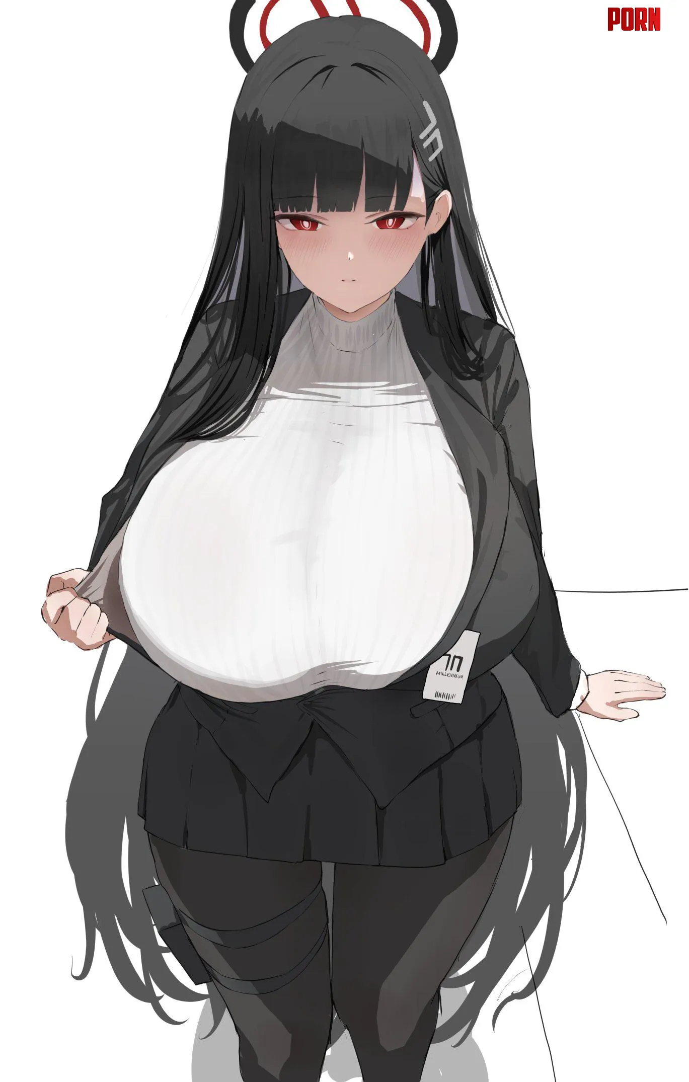 Rio’s growing “problem” [Blue Archive] (hth5k) by Peep-CEO