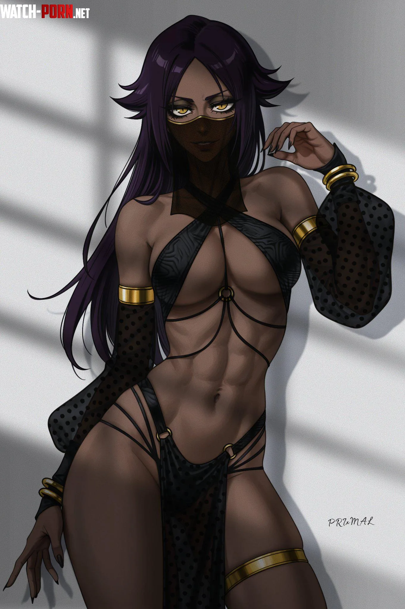 Yoruichi in hot outfit (PRIxMAL) by No-Masterpiece7229