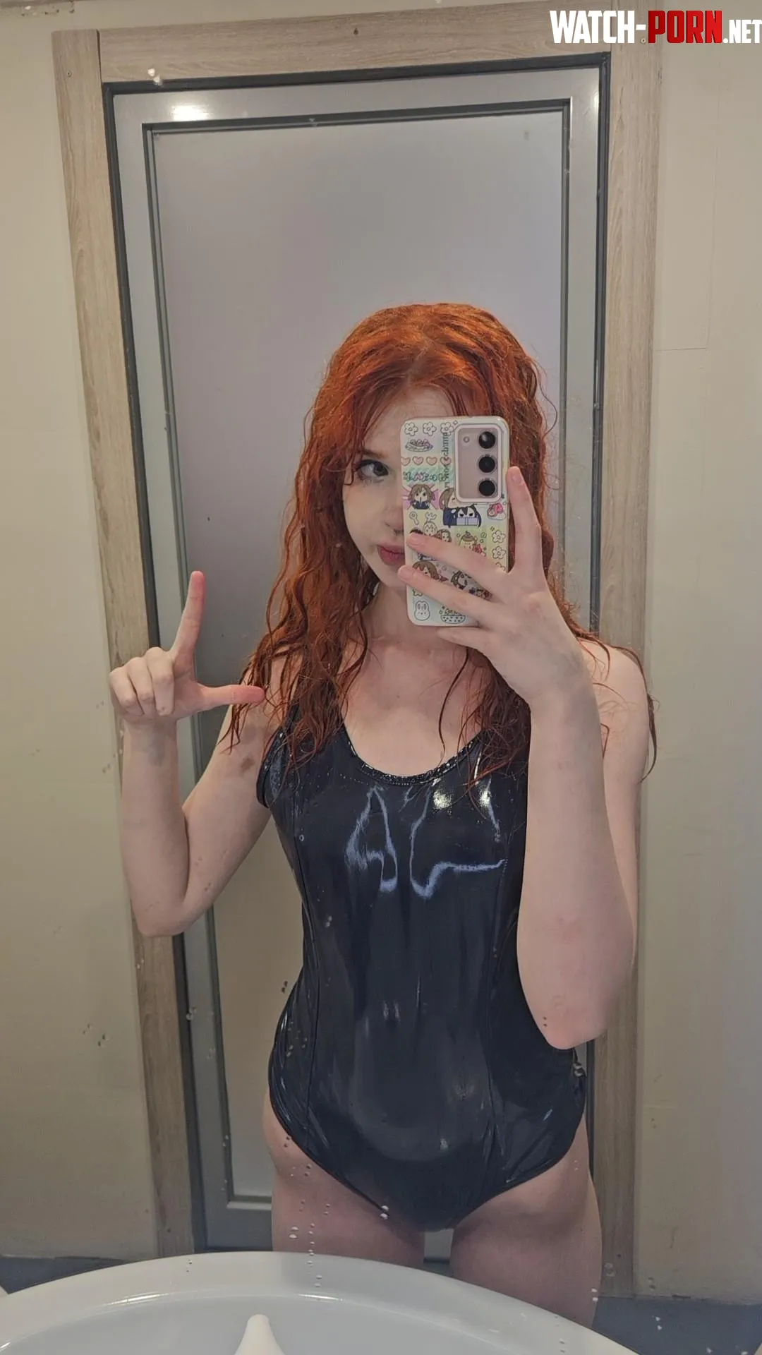 Ginger cutie just from the pool >< by e1lie_grau