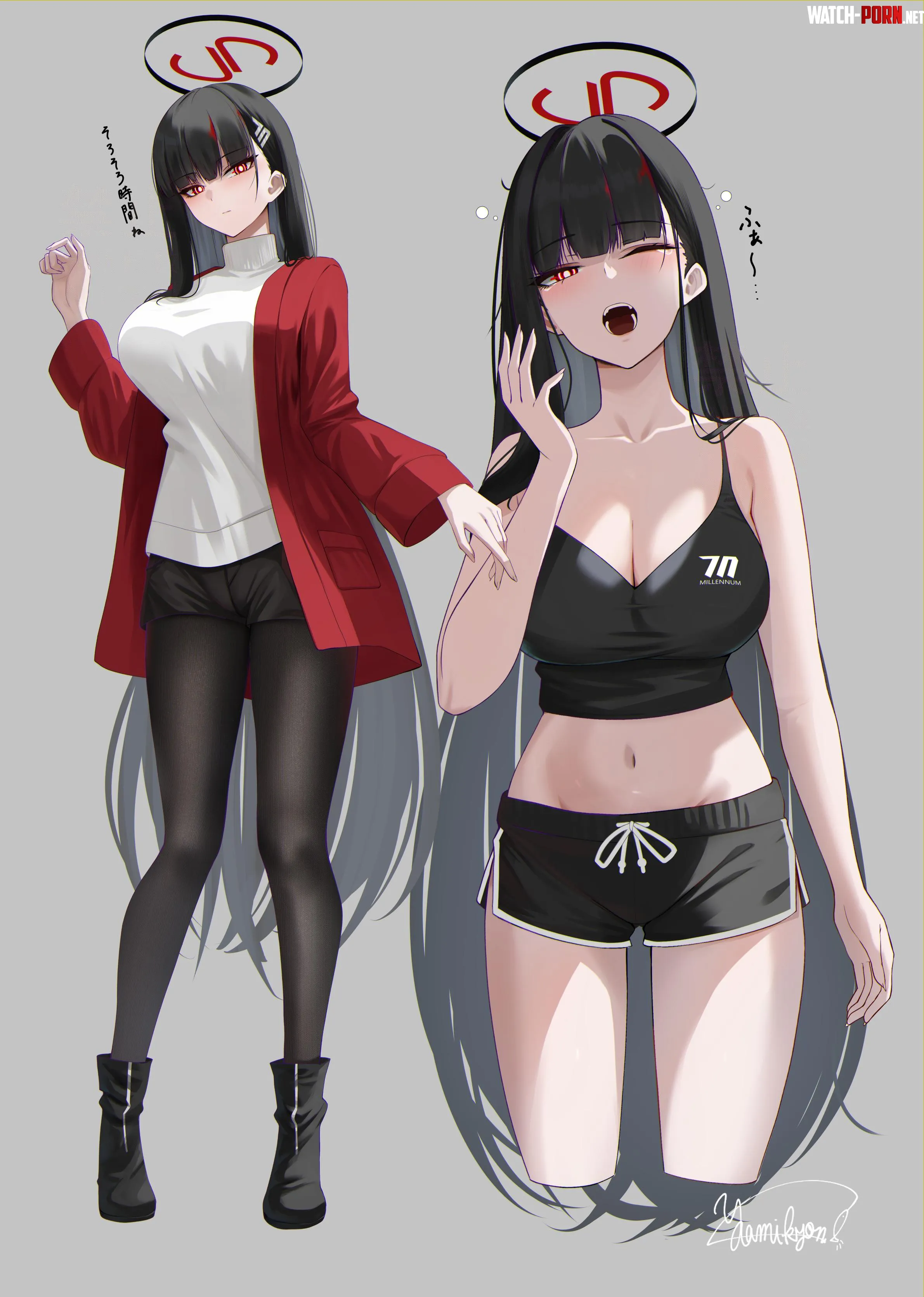 Rio Tsukatsuki [Blue Archive] by WoolsonDaSheep