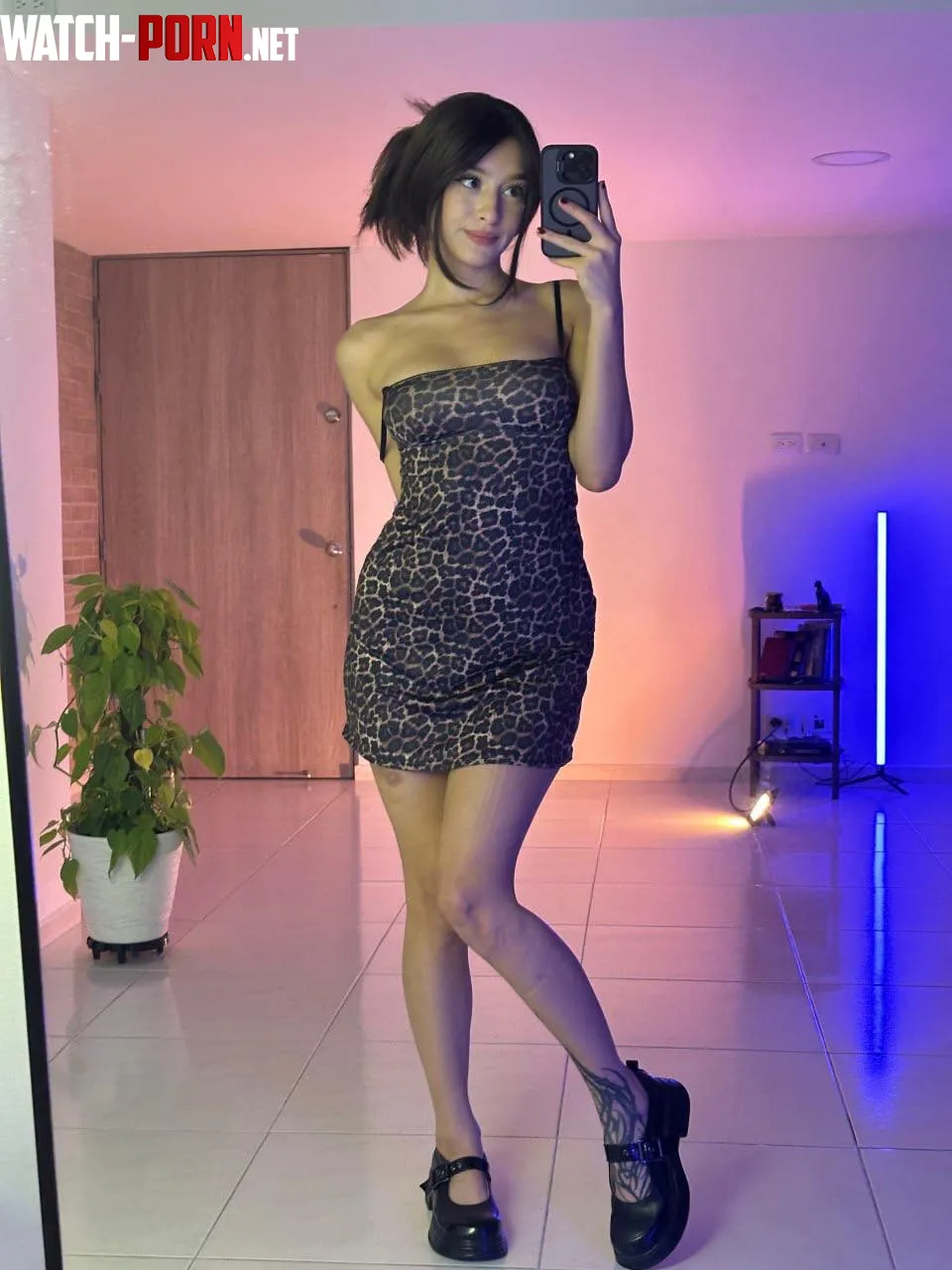 rocking this tight leopard print? by starlitcatnap