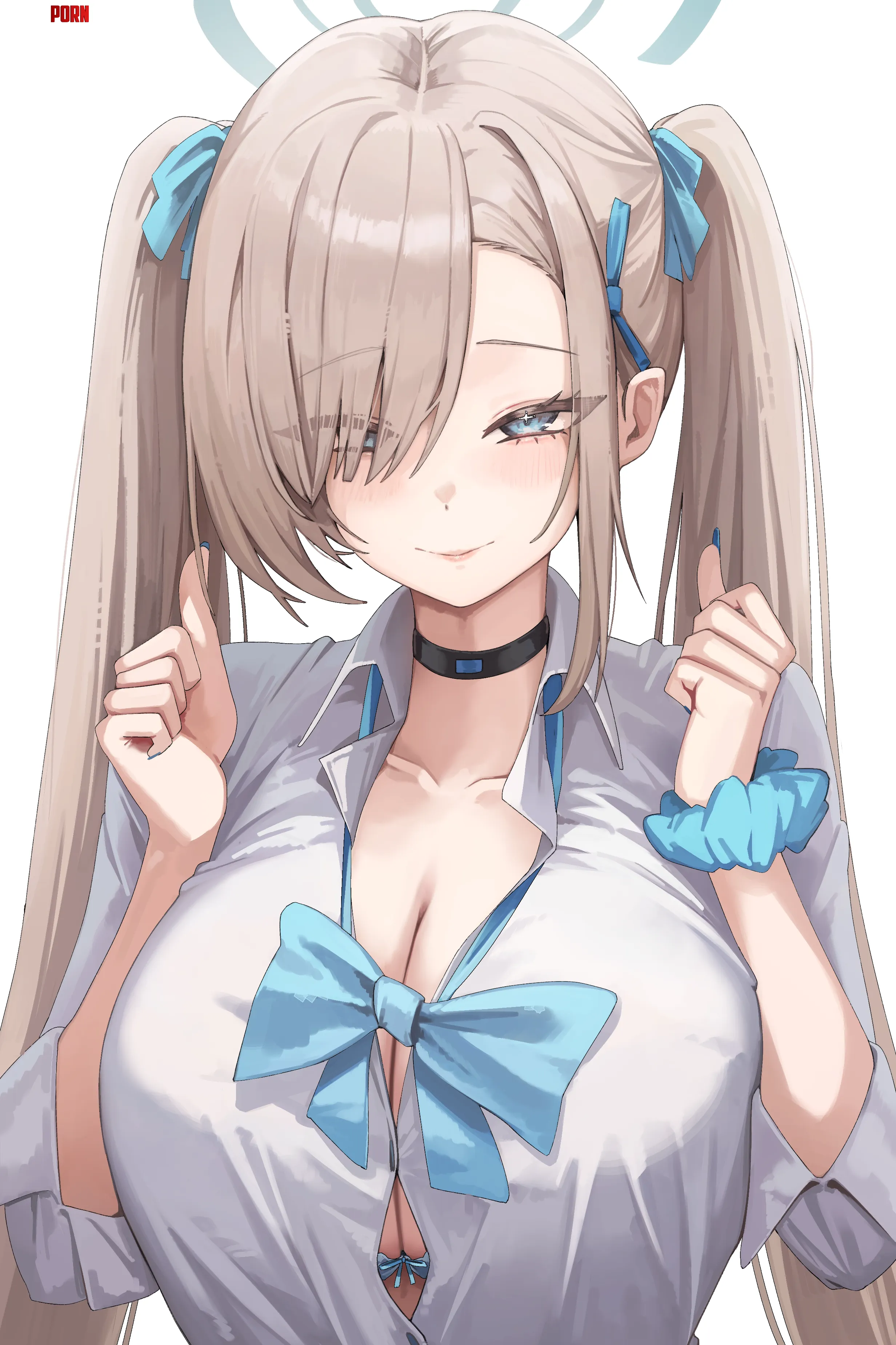 Twintailed Asuna [Blue Archive] by WoolsonDaSheep