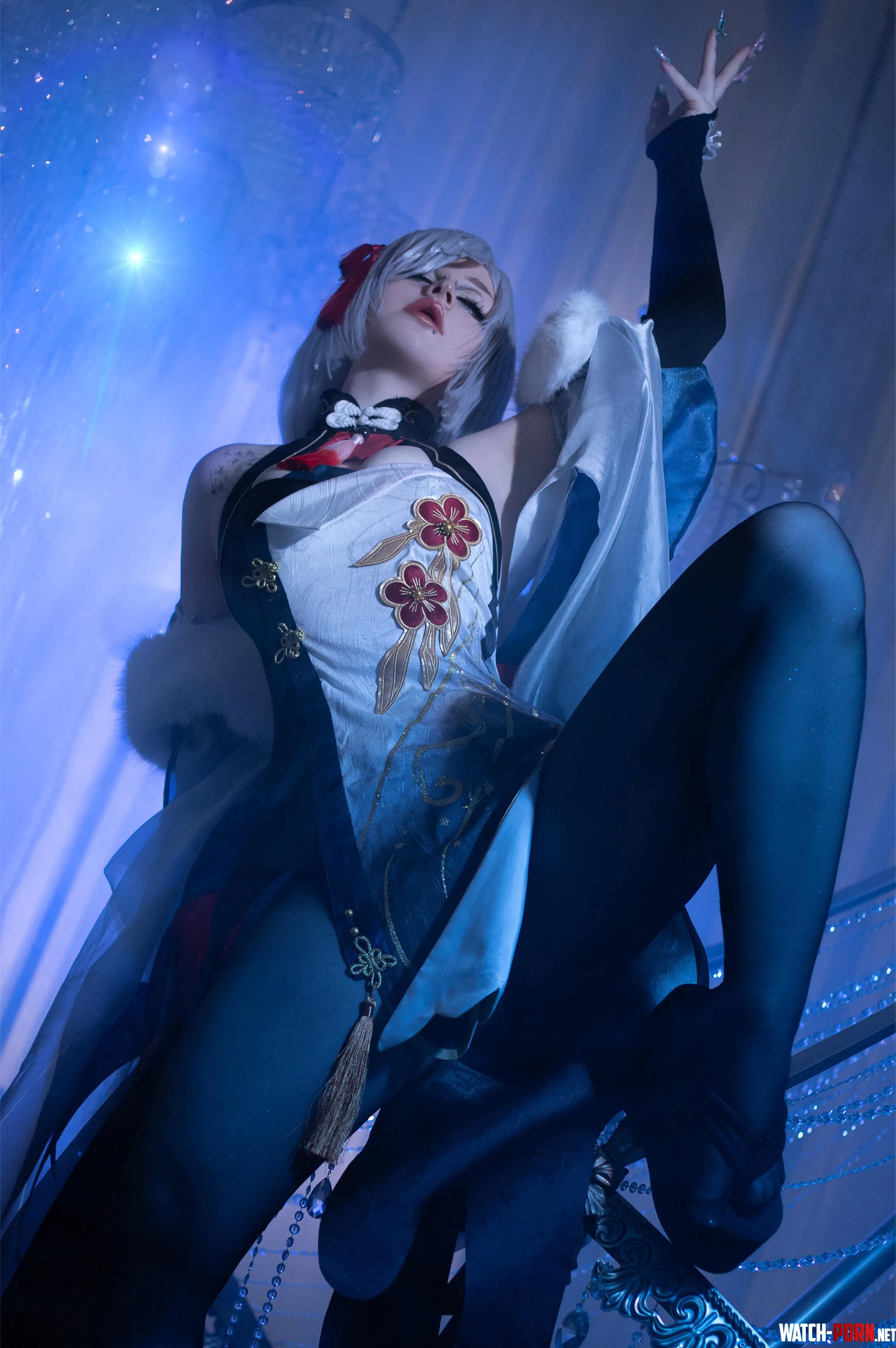 My Shenhe cosplay (electro_alice) by electro_alice