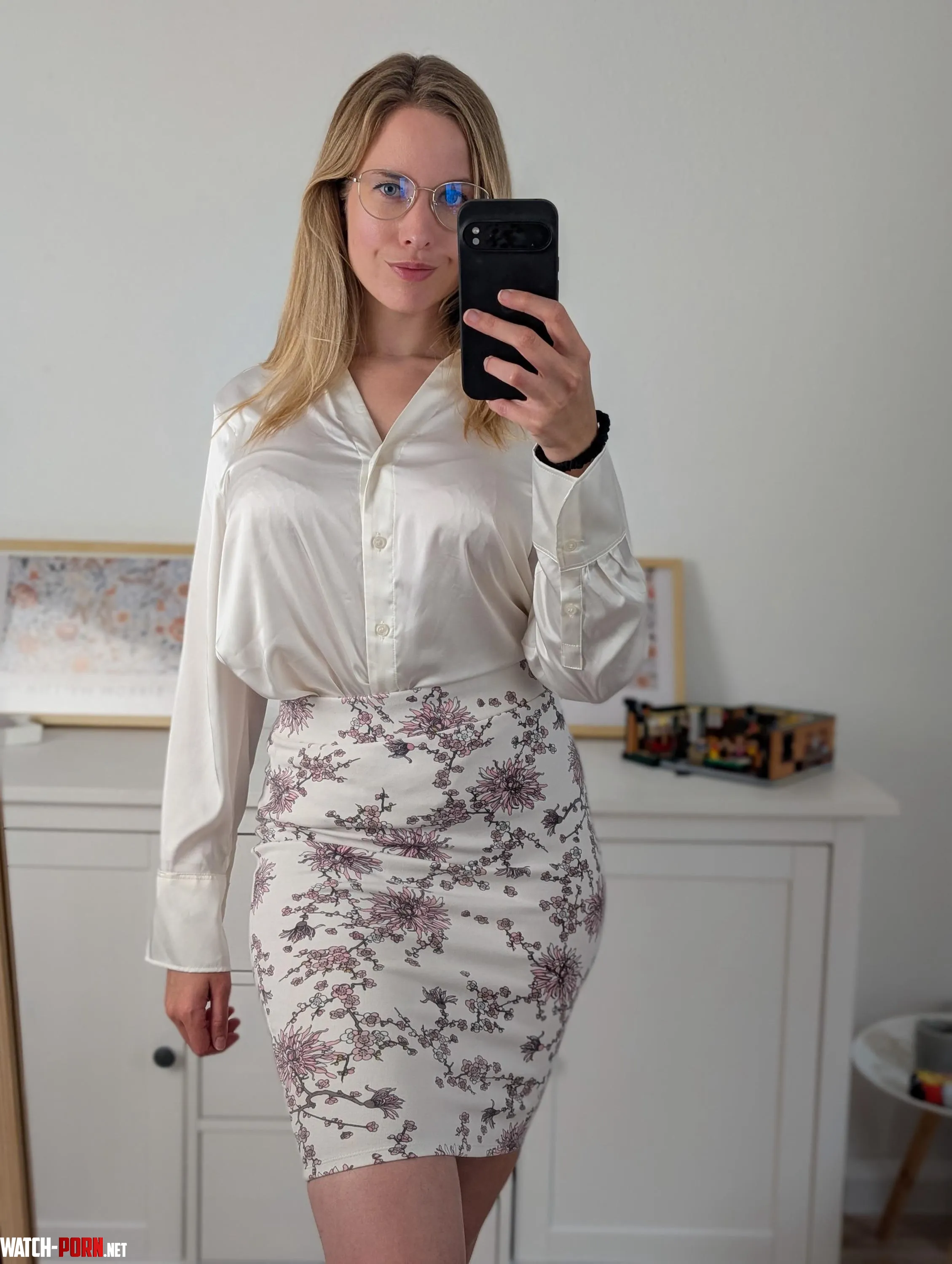 Your librarian dream in pencilskirt by naturalgirl_mel