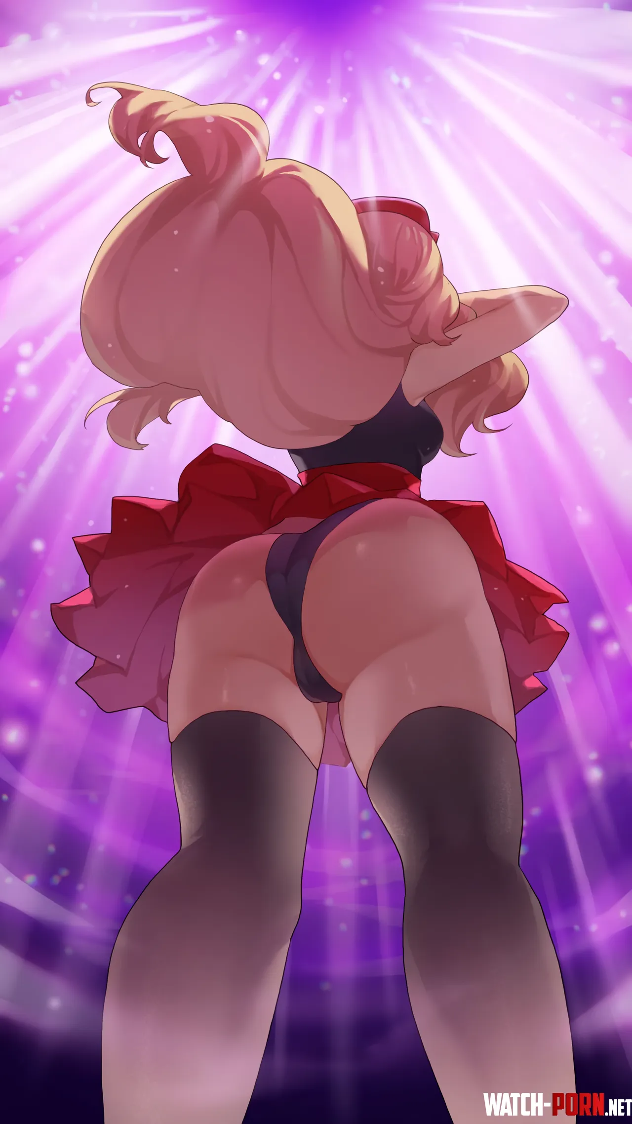 Serena below view [Pokémon XYZ] by LovThat-KalosianGirl