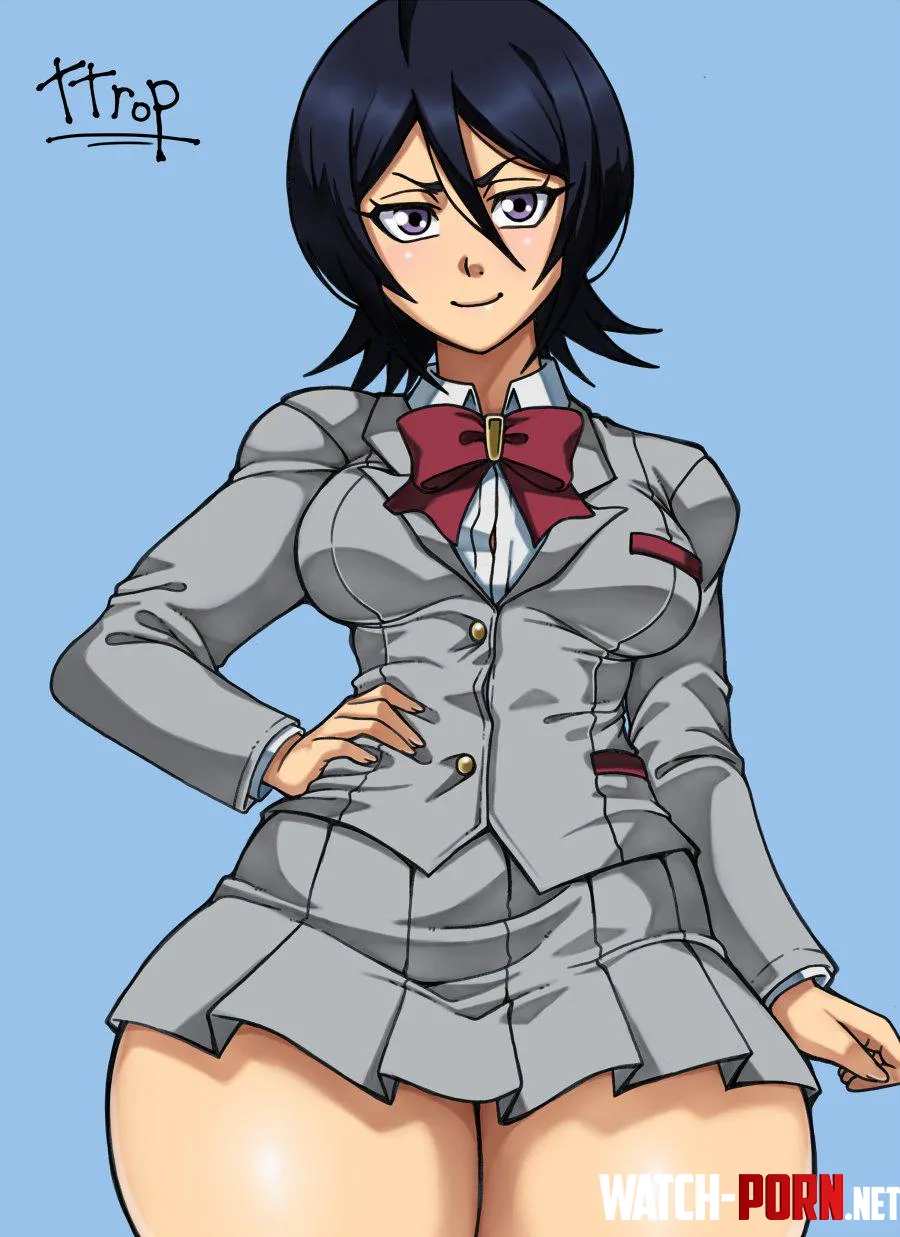 Rukia showing off her sexy thighs (ttrop) by jmac248