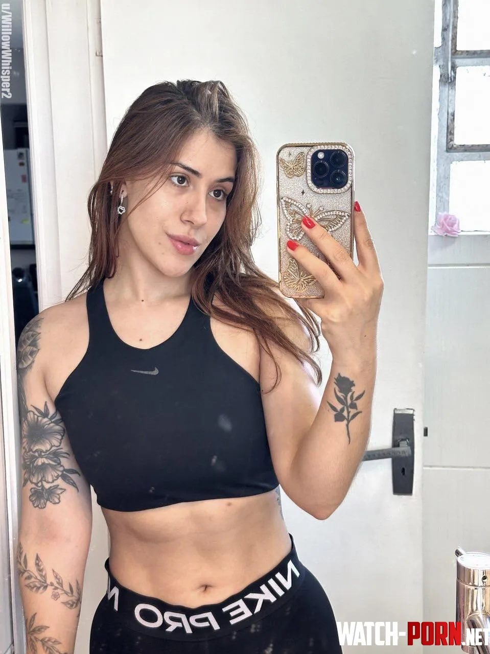 Gym vibes, but can you handle the distraction by WillowWhisper2