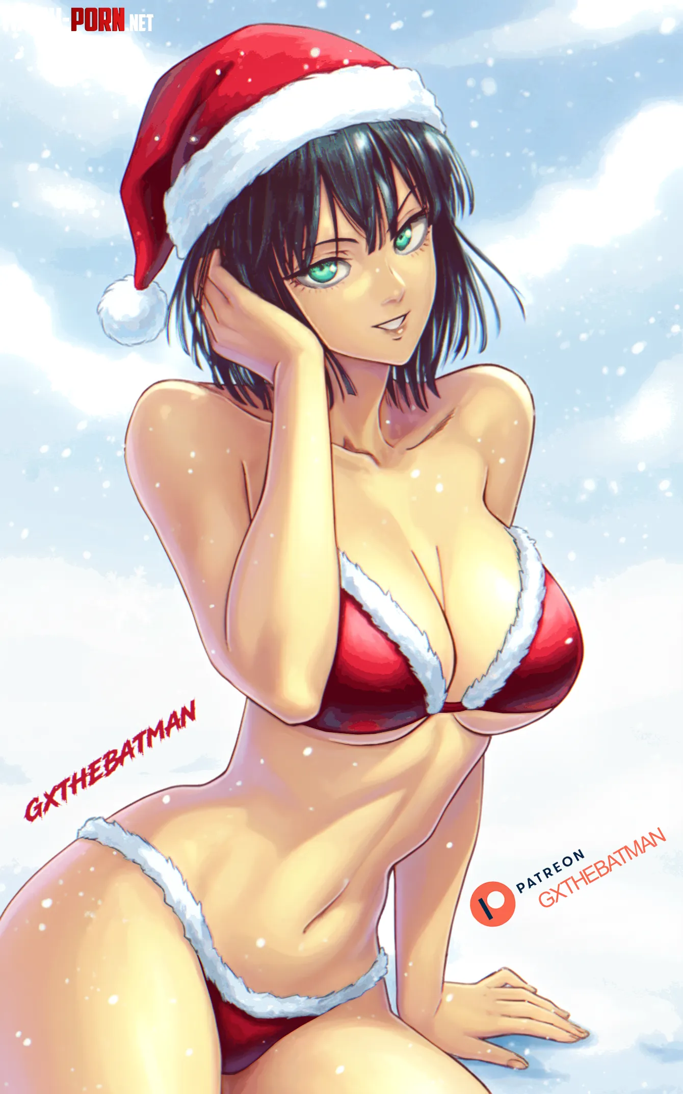 Fubuki from Ch 136 - Christmas Version [One Punch Man] by GxTheBatmanYouTube
