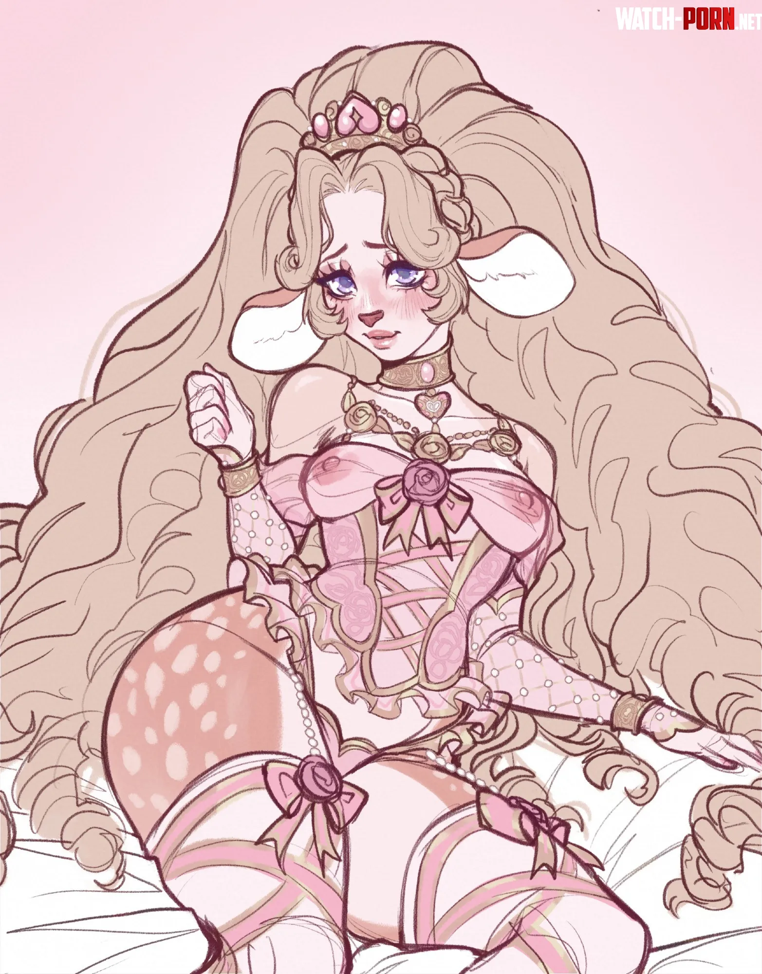 Deer with Headlights (Milk) by darnnaggit