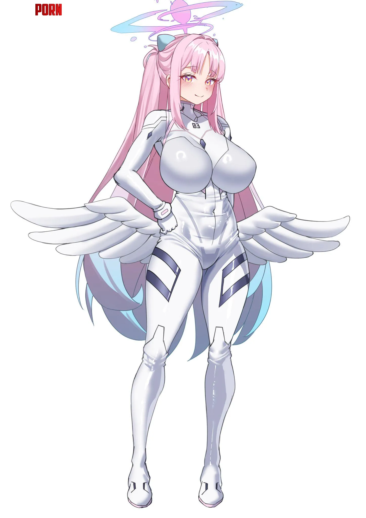 Plugsuit Mika [Blue Archive] by WoolsonDaSheep