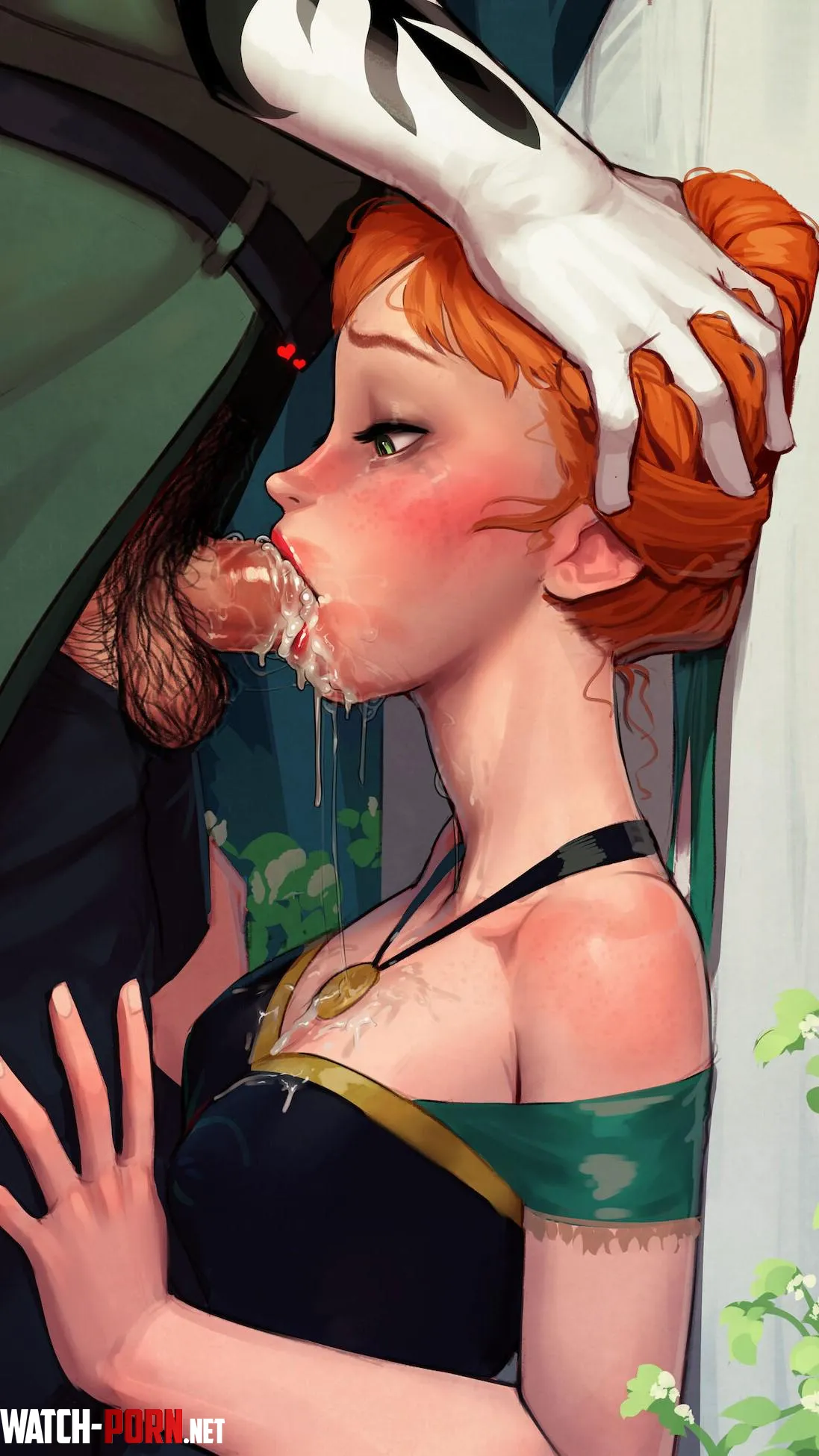 Anna getting messy (Incase) by MadsRover