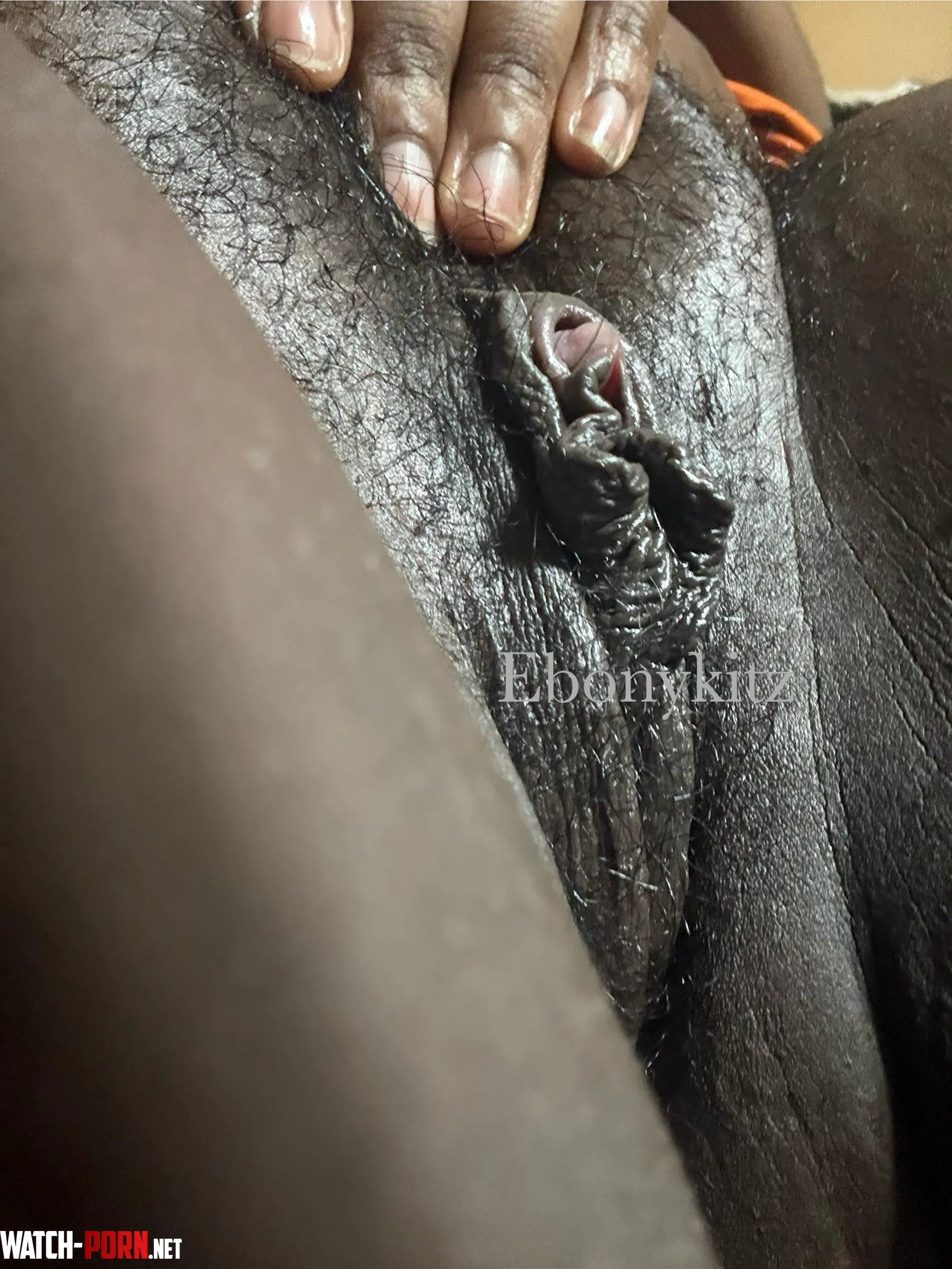 My clit looks sooo juicy 🫦Wouldn’t you want to lick it? by Kittenshmitz