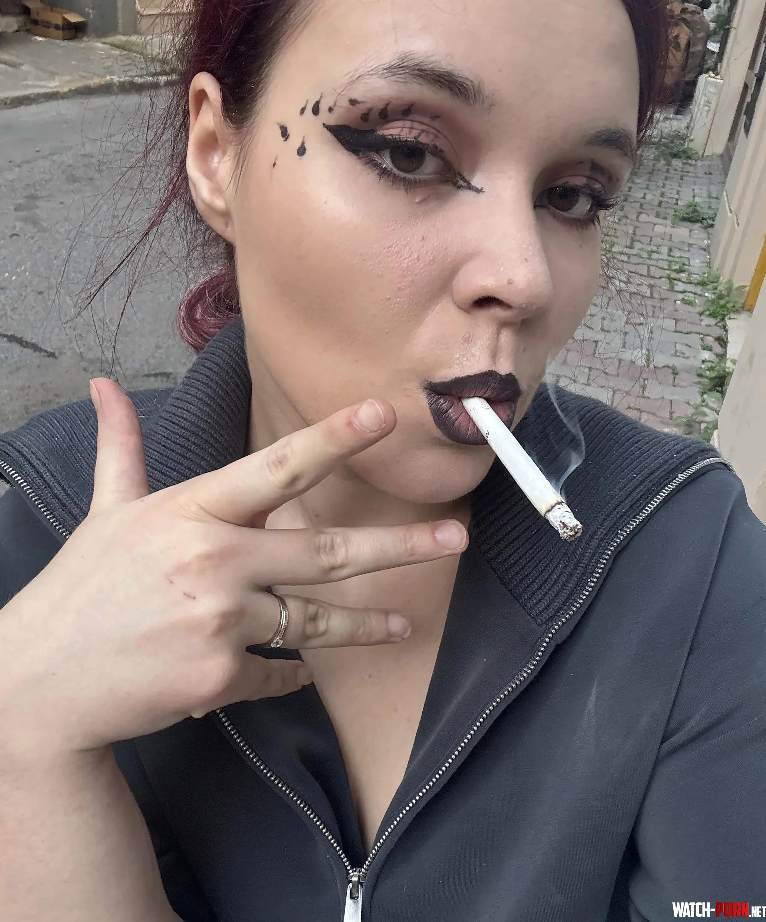 Perhaps you'll notice the ring on my finger, maybe by SneezySparkle