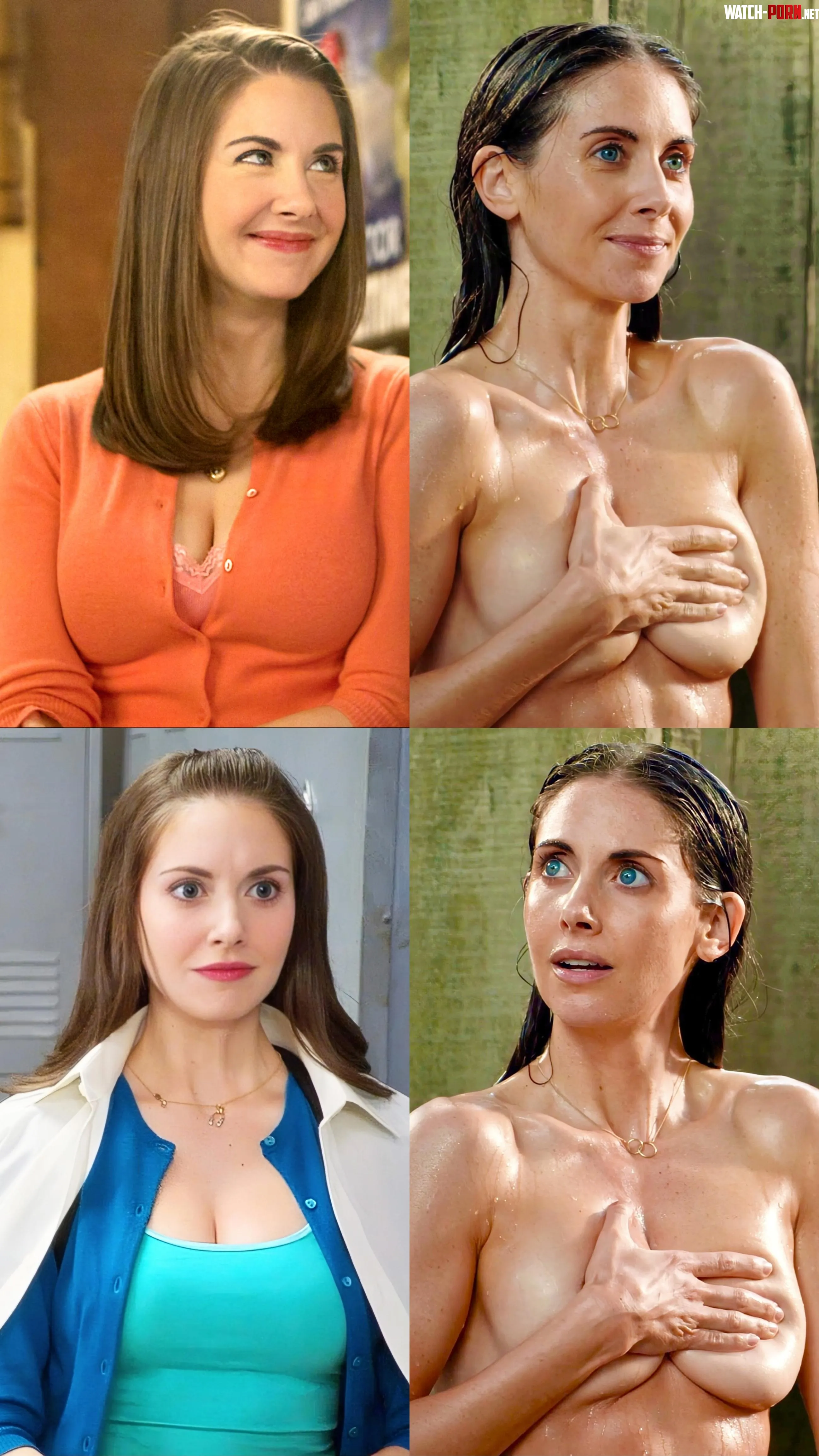 Alison Brie on/off by zoyadest69