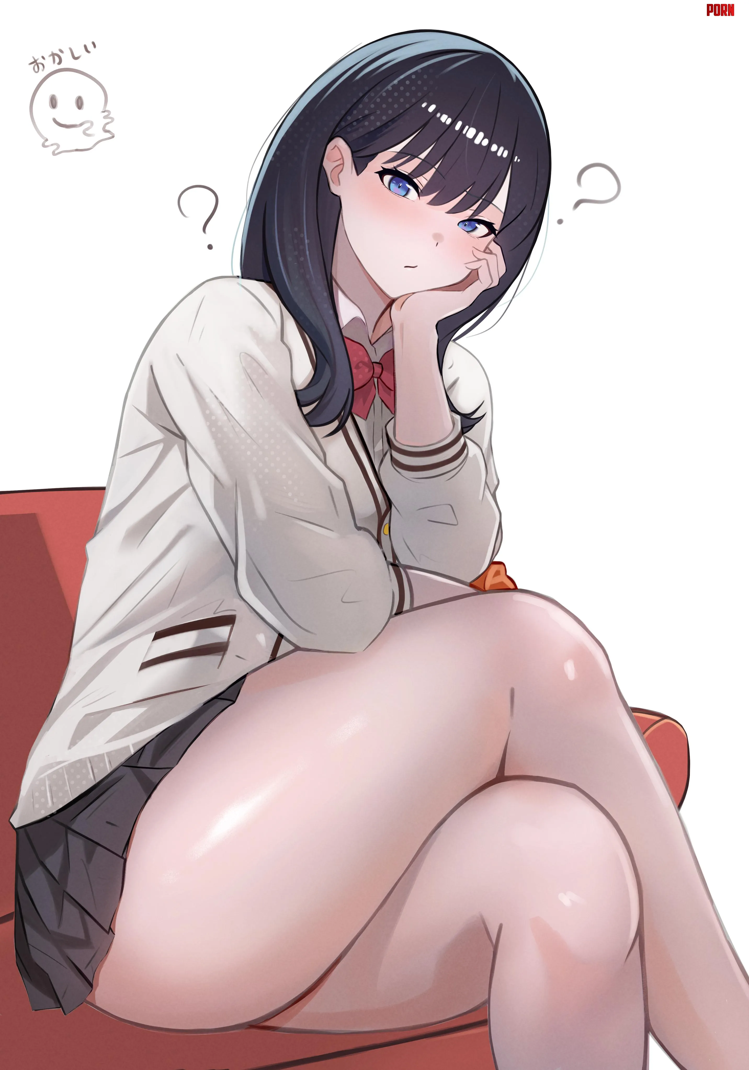 Rikka Takarada looks confused [SSSS.GRIDMAN] by LafterMastr