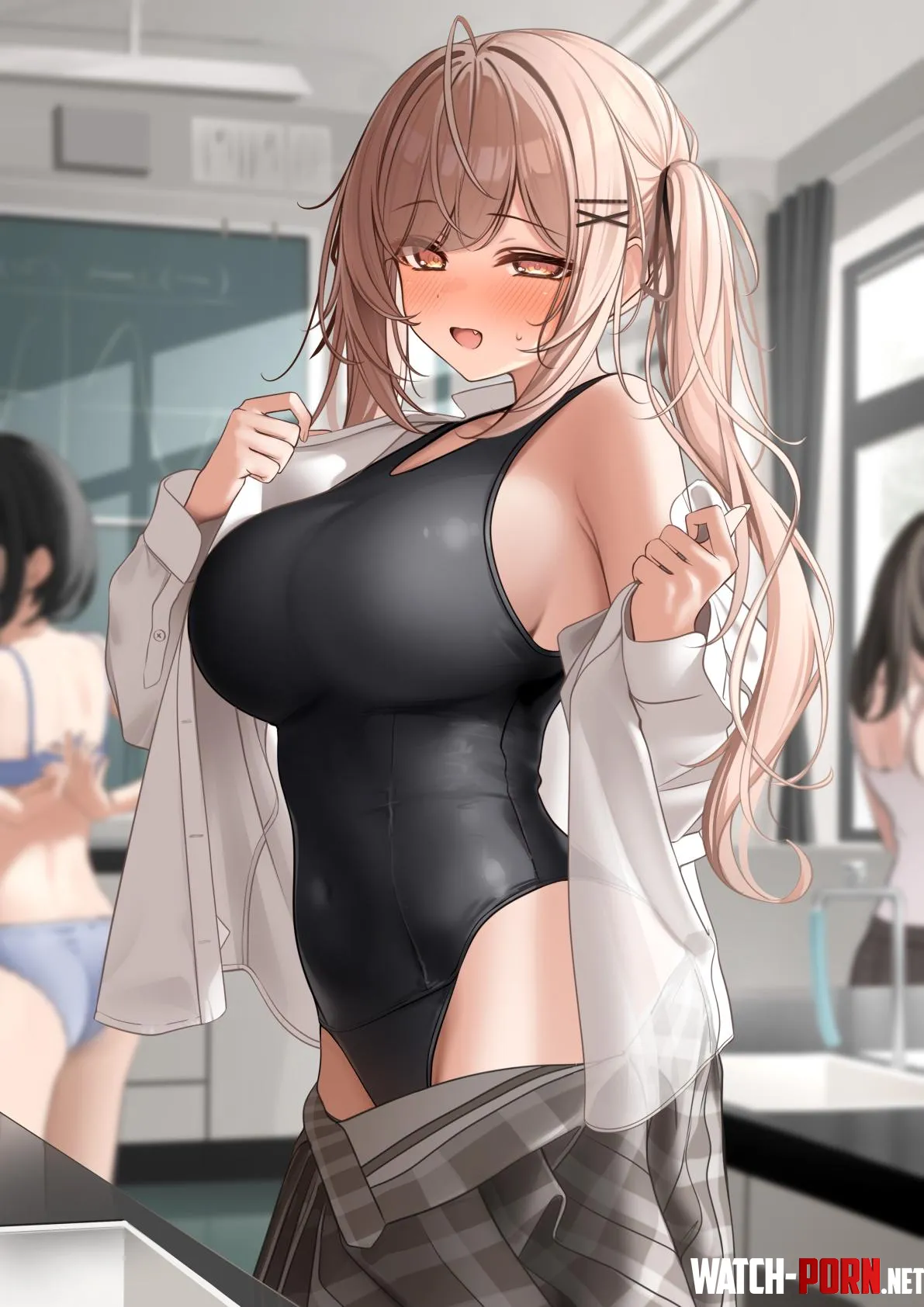 Already wearing a swimsuit underneath [Artist's OC] by marxsander2016