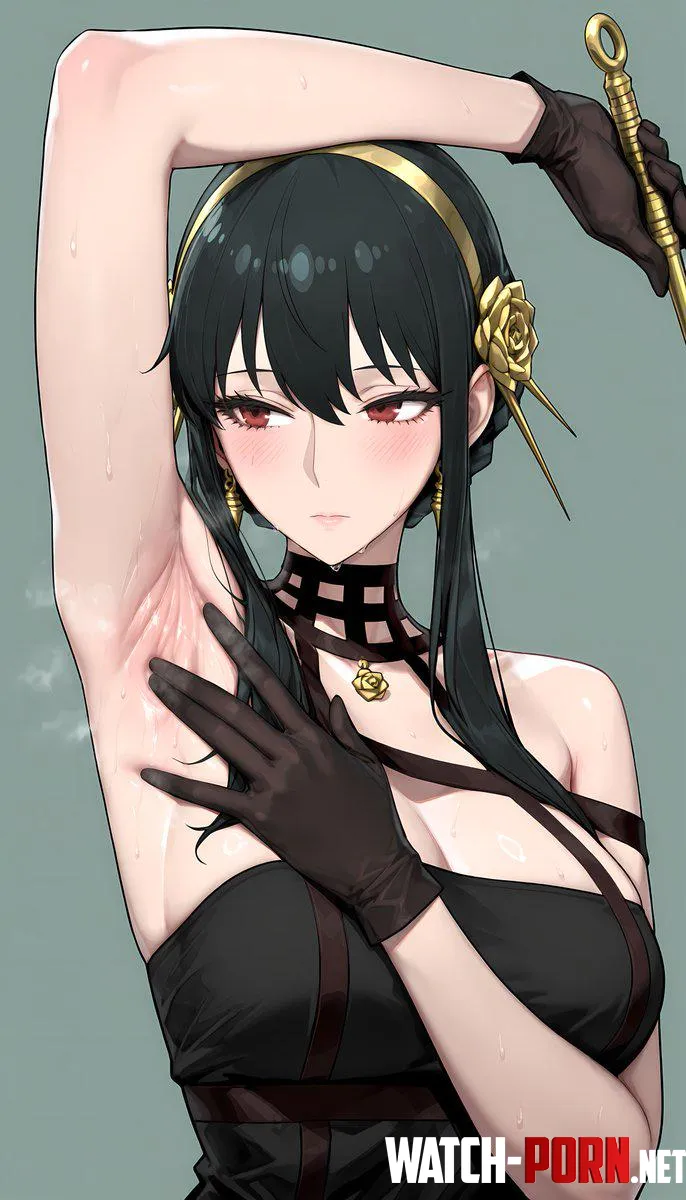 Does she smell? Take a whiff to find out~ (Yor) (SpyxFamily) by Accurate_Republic_25