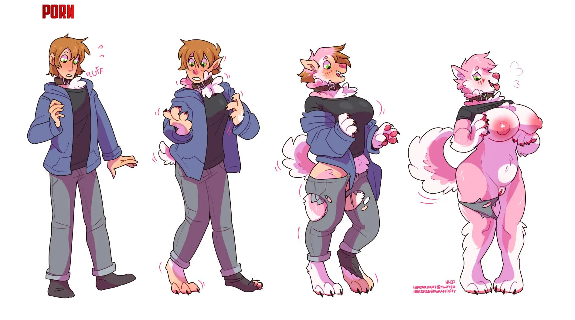 Pink suits you better (hhazard) by VulpineMutt