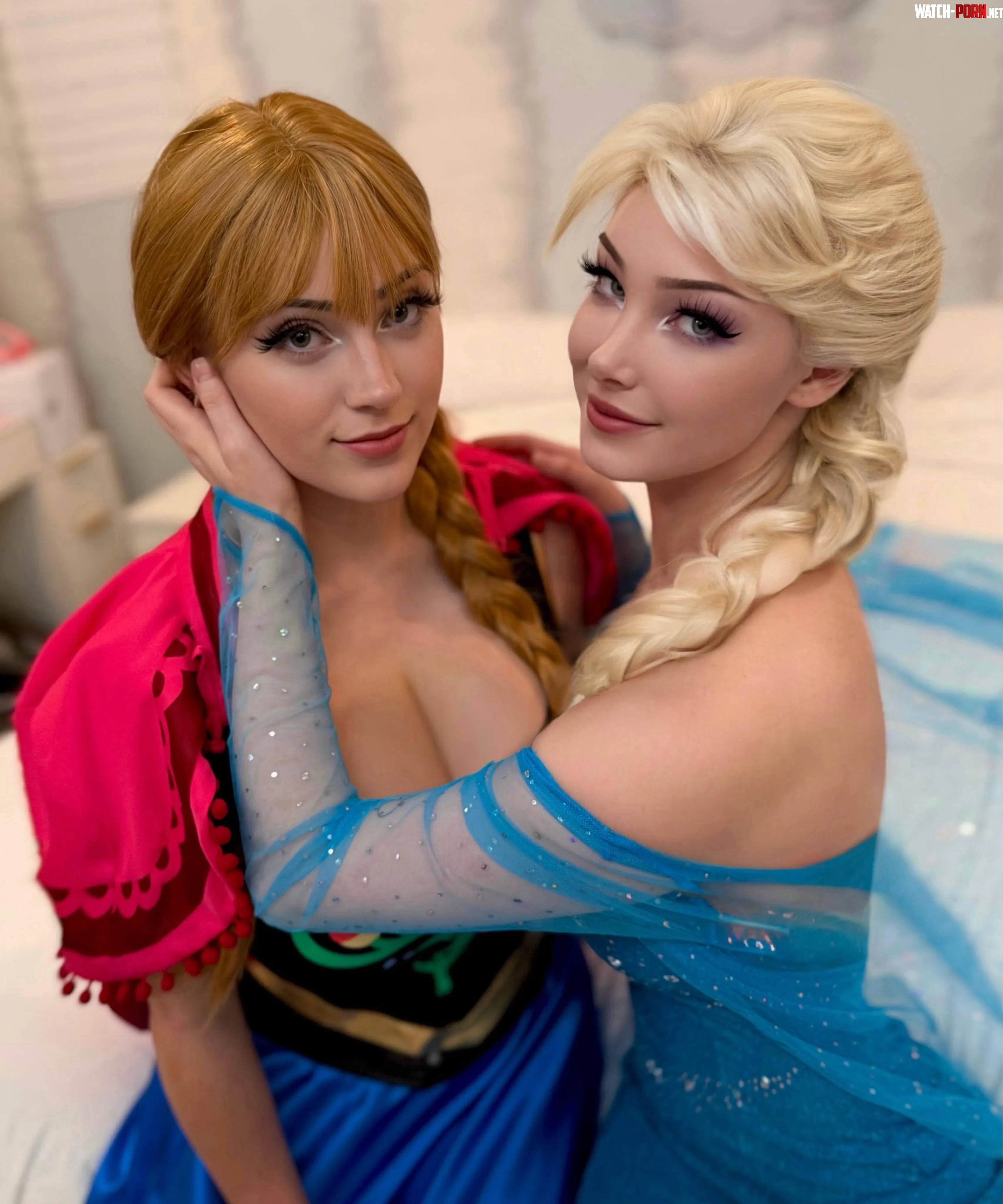 Anna & Elsa by Me and Sneesnaw by Buttercupcosplays