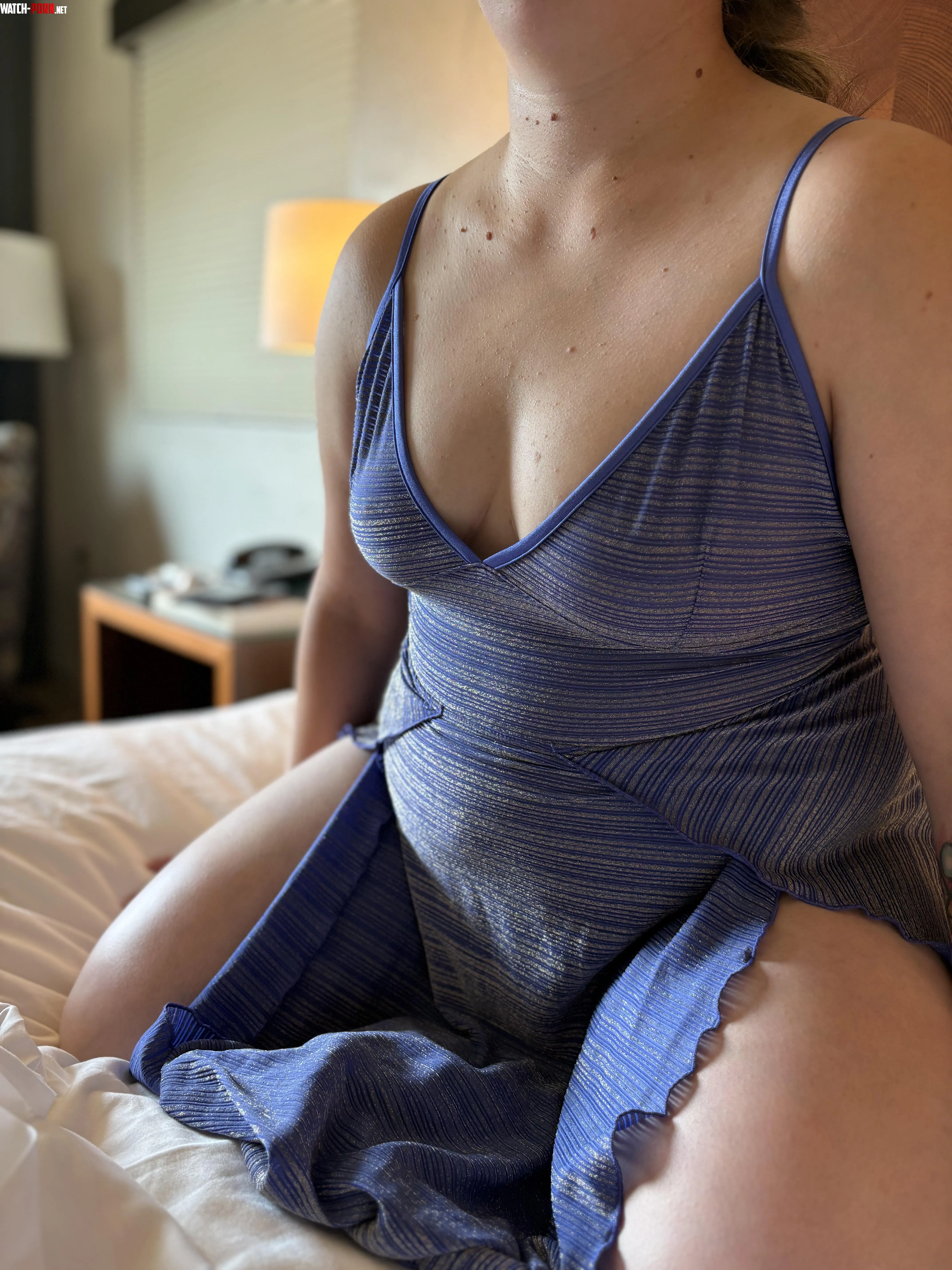 Feeling sexy in my purple dress by cozycassie