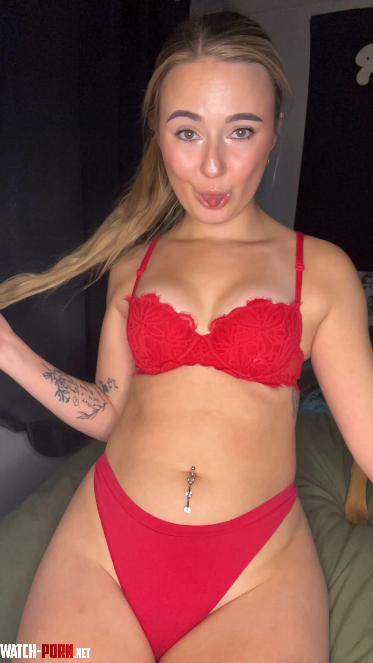 red is such a hot color, looks better off tho by Correct-Animal1961