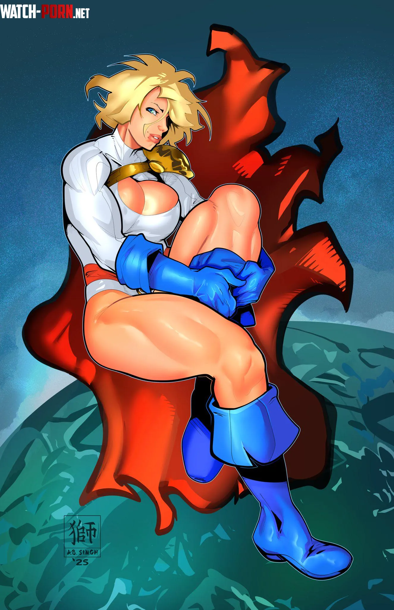 Power Girl [@AaronBissessar] by TheTMoneyMan