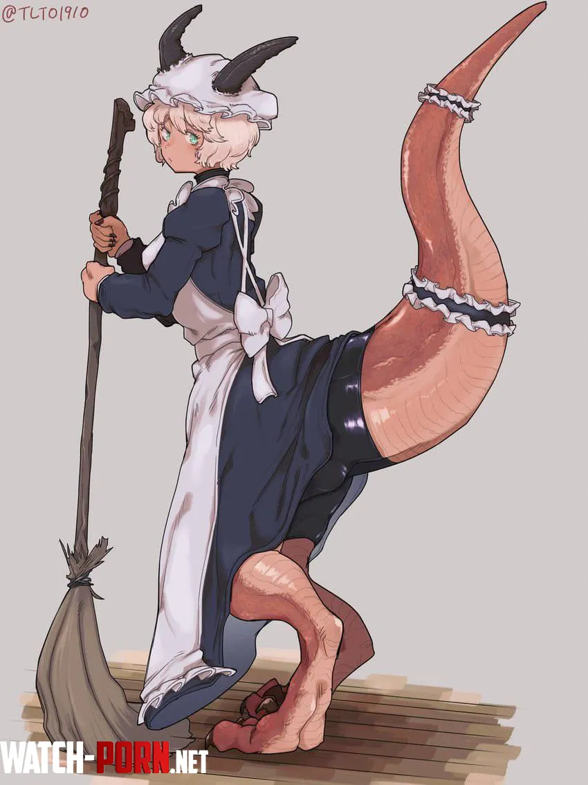 Dragon maid at your service by SatinBloomx