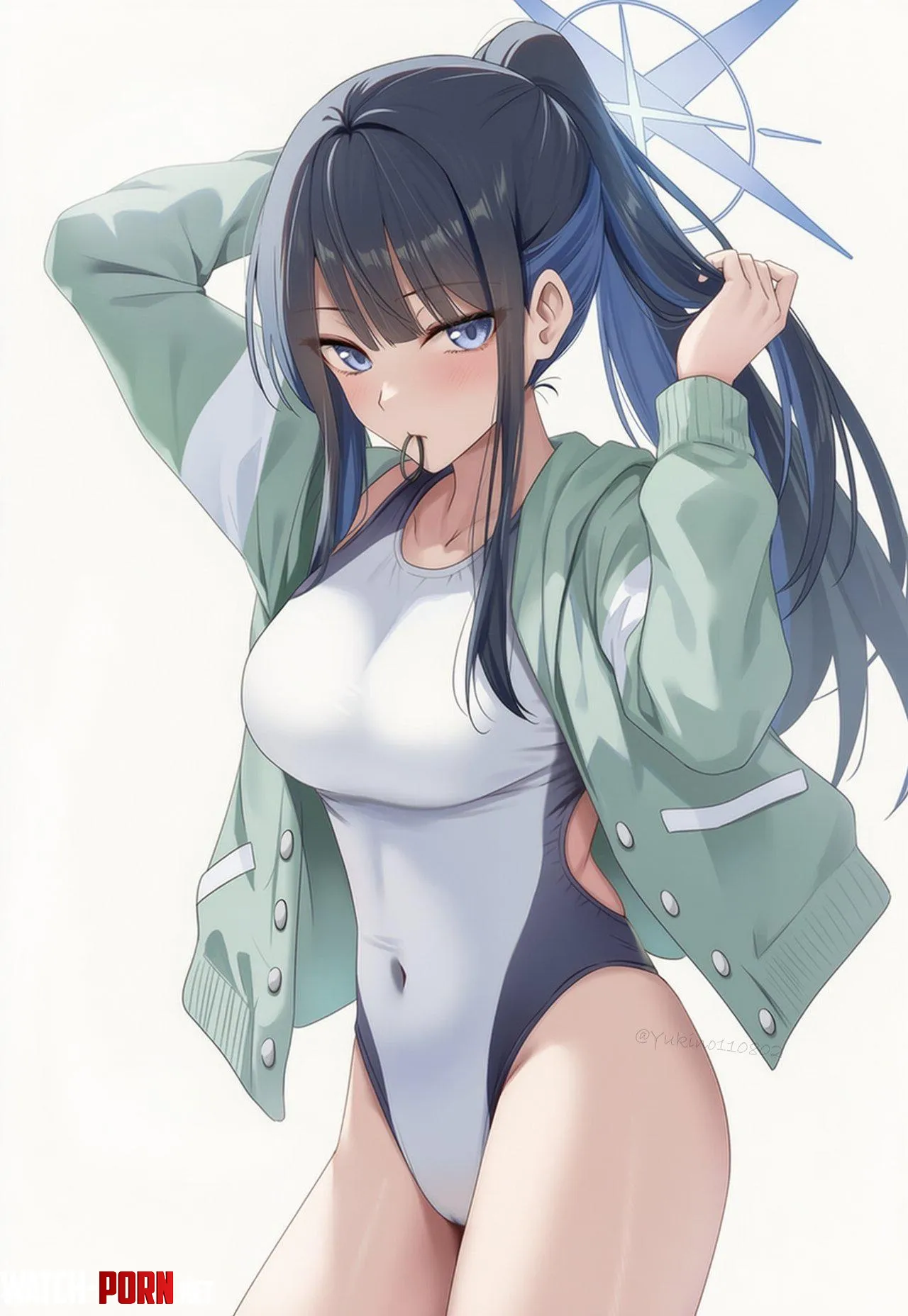 Saori Joumae [Blue Archive] by WoolsonDaSheep