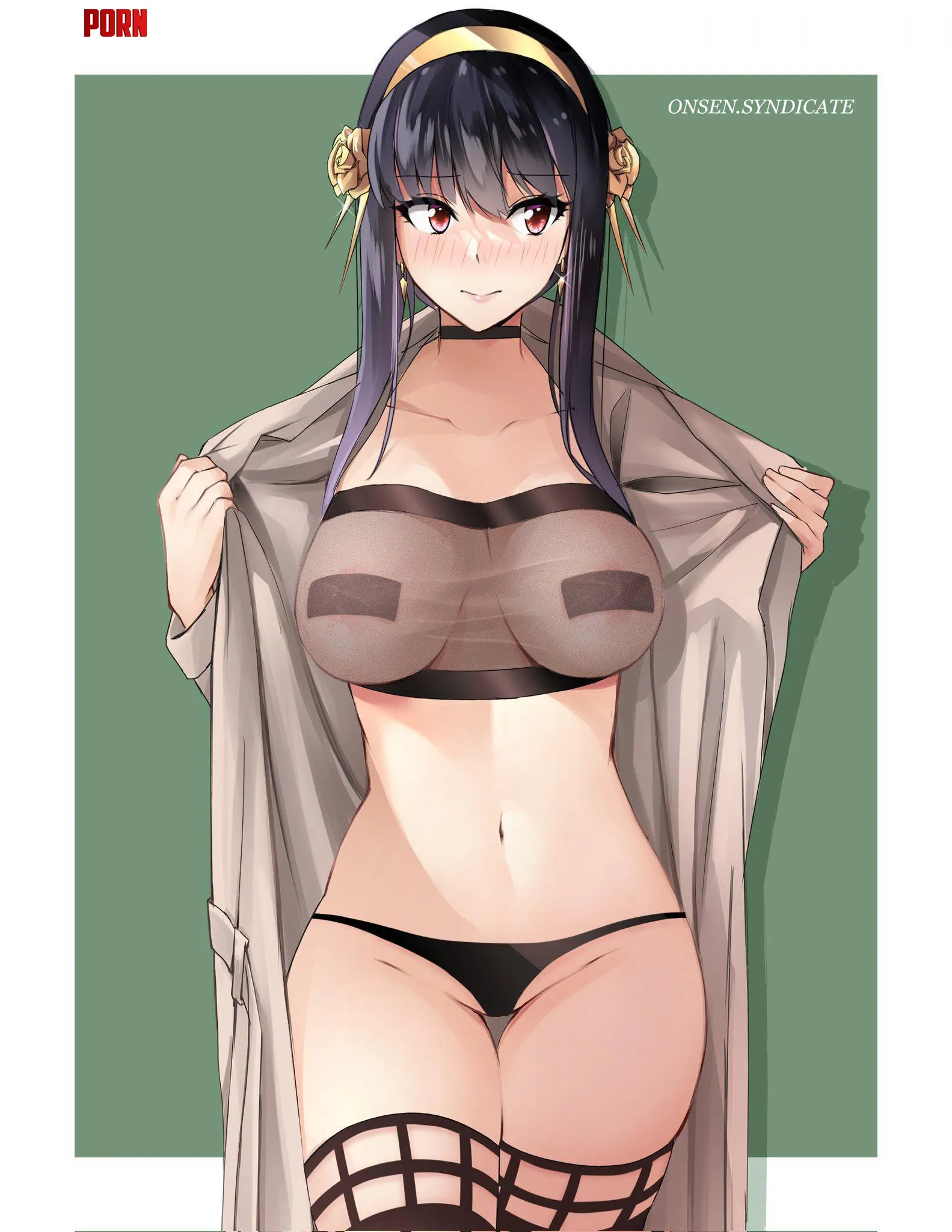 Anime Hentai Yor Forger [Spy x Family] (OnsenSyndicate) by FaithKingPGI