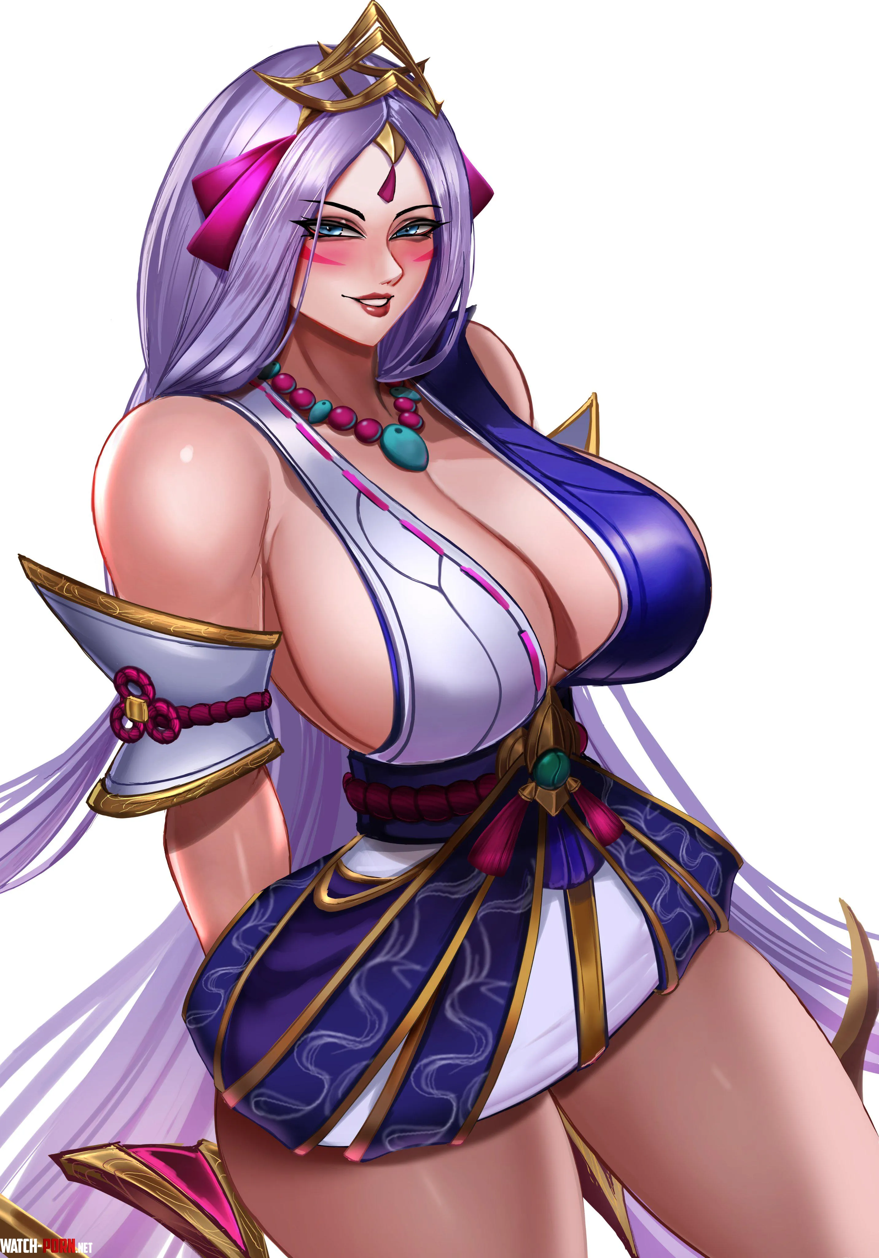 Spirit Blossom Ashe. (BADCOMPZERO) by Short-Ad224